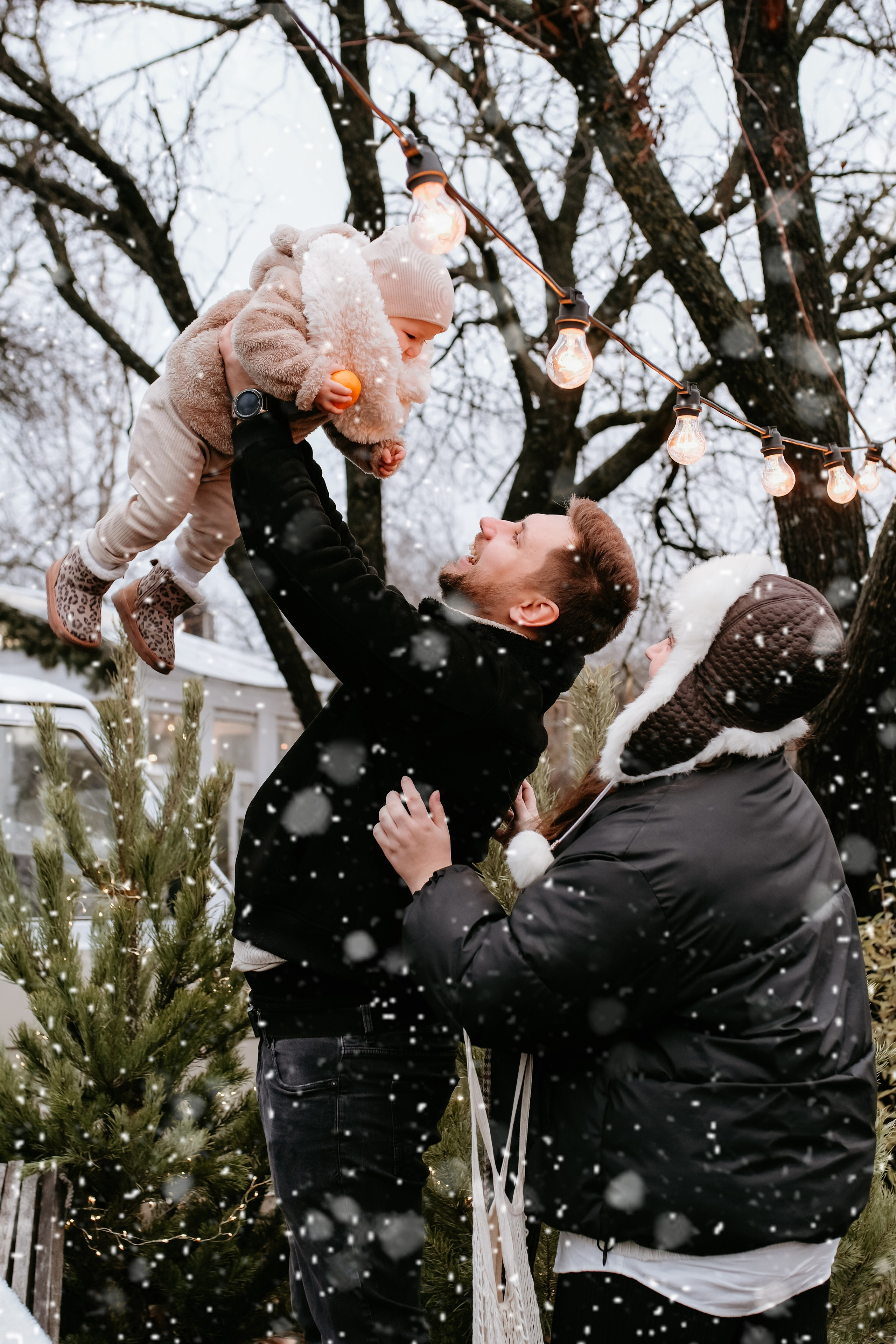 Первый снег. Семейный и детский фотограф в Ростове-на-Дону Ольга Есенина