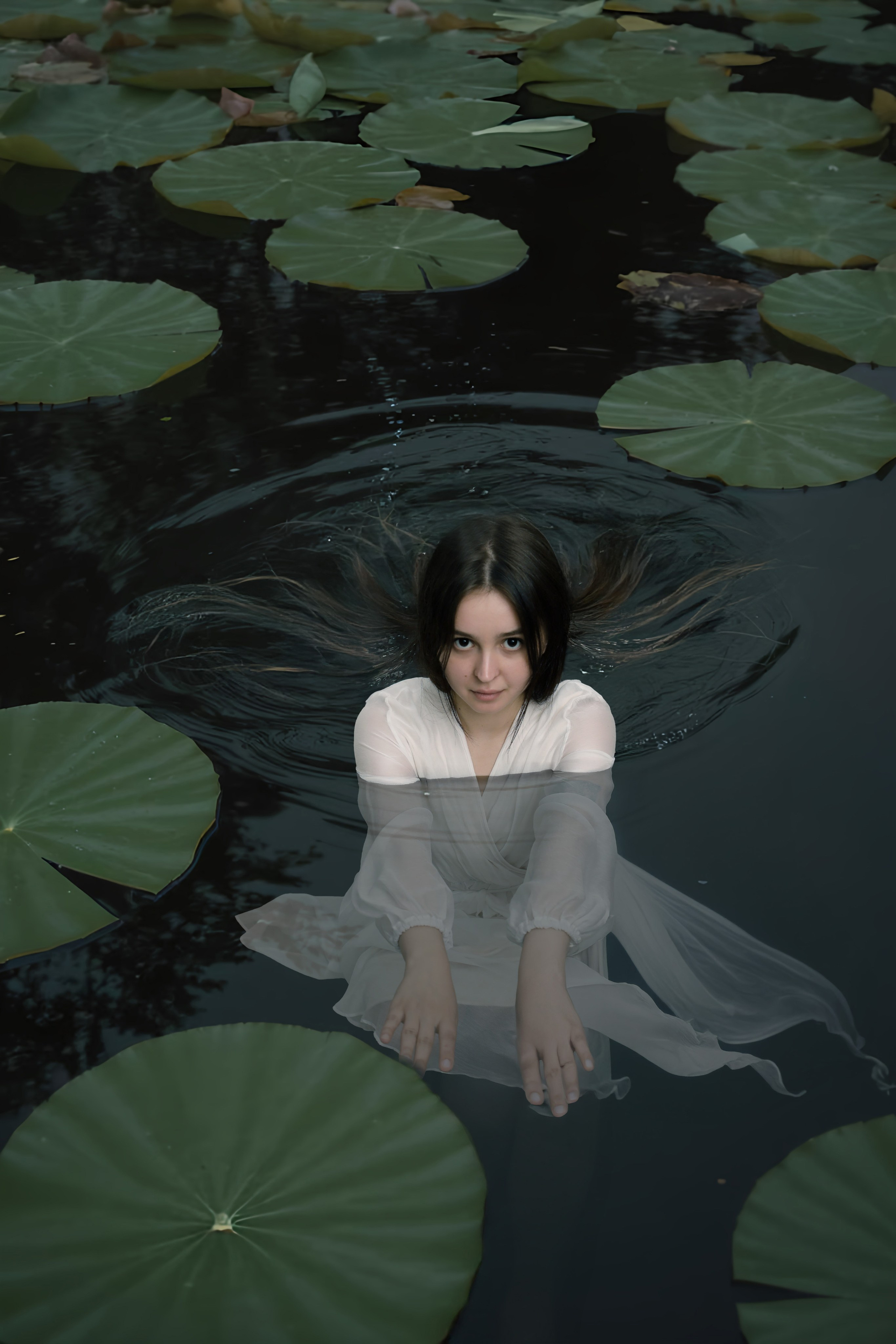 The pond. Elizabeth Marriott