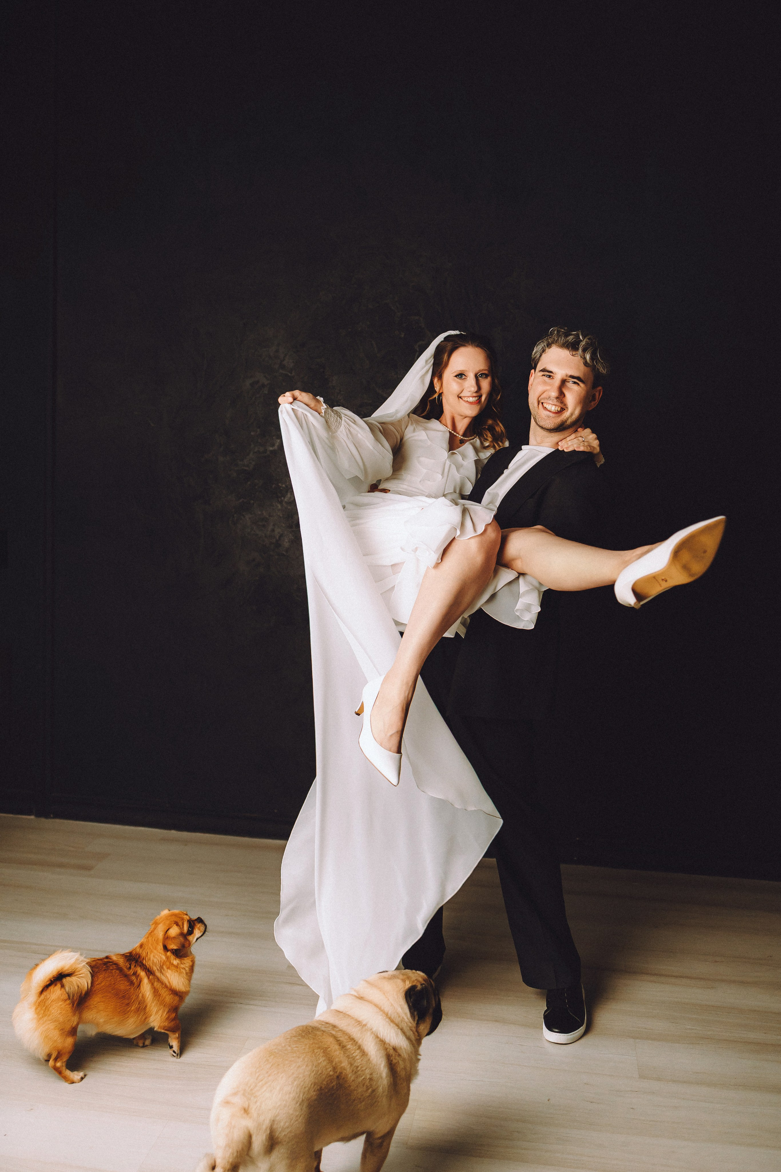 Денис, Василина, Гаврюша и Кнопка