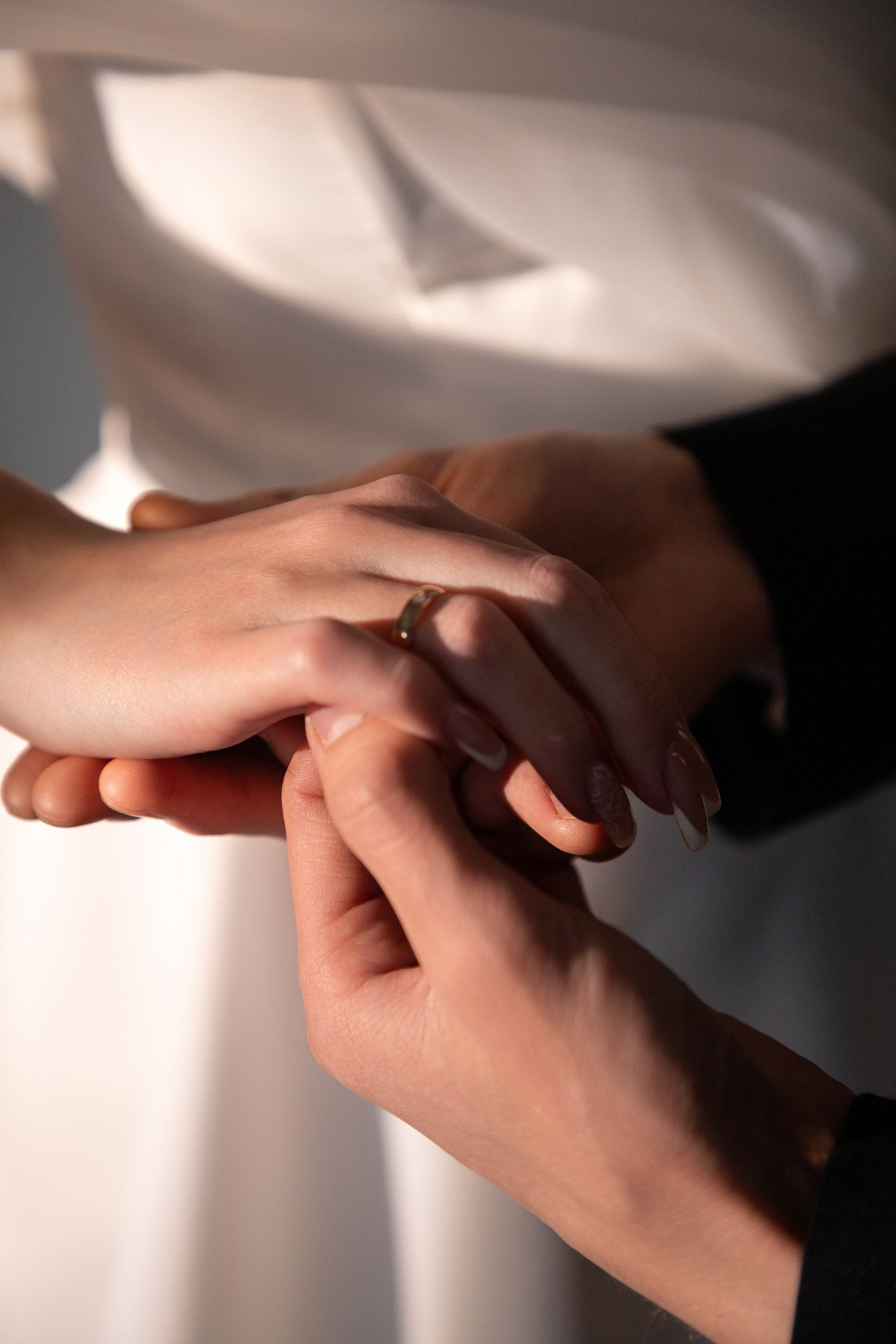 Свадебная фотосессия в студии. Фотограф Анастасия Тихонова