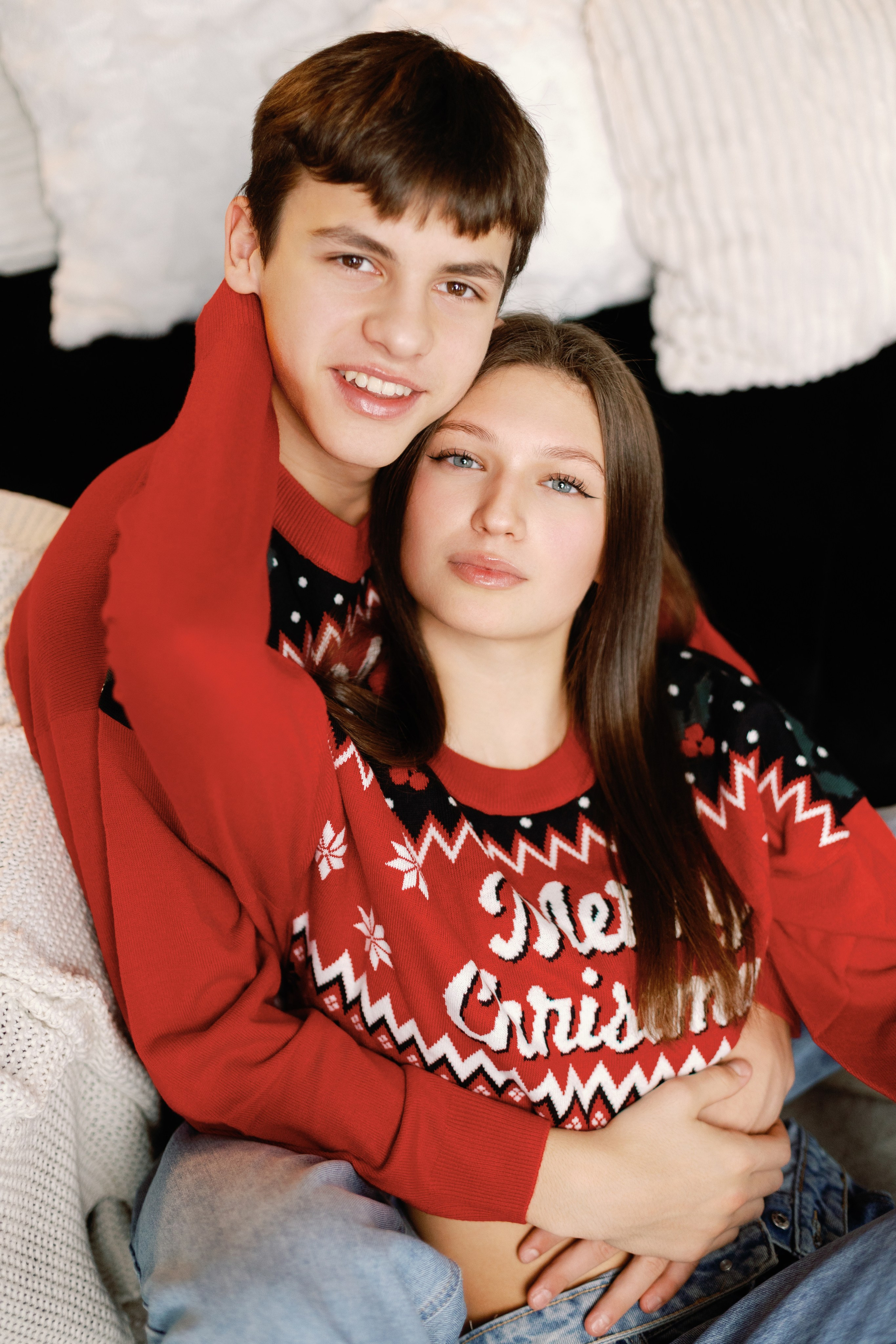 Новогодняя фотосессия в Ростове в фотостудии