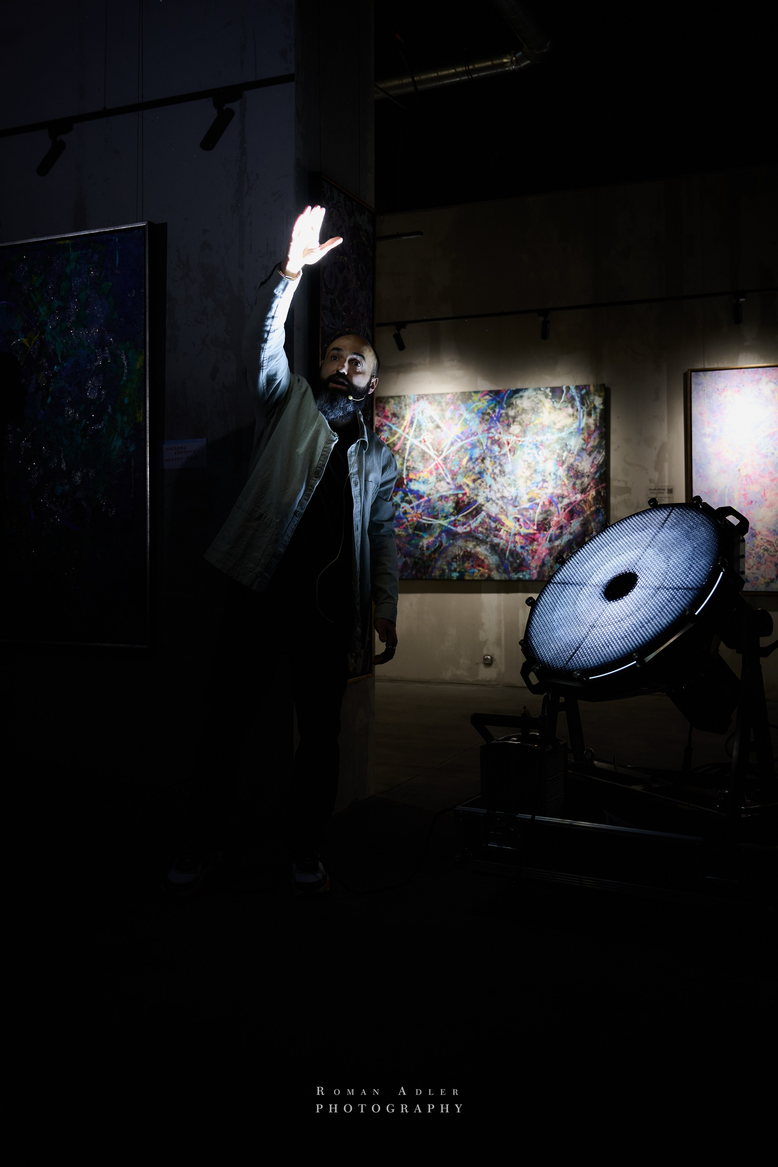 Презентация оборудования Dedolight. Фотограф Роман Адлер