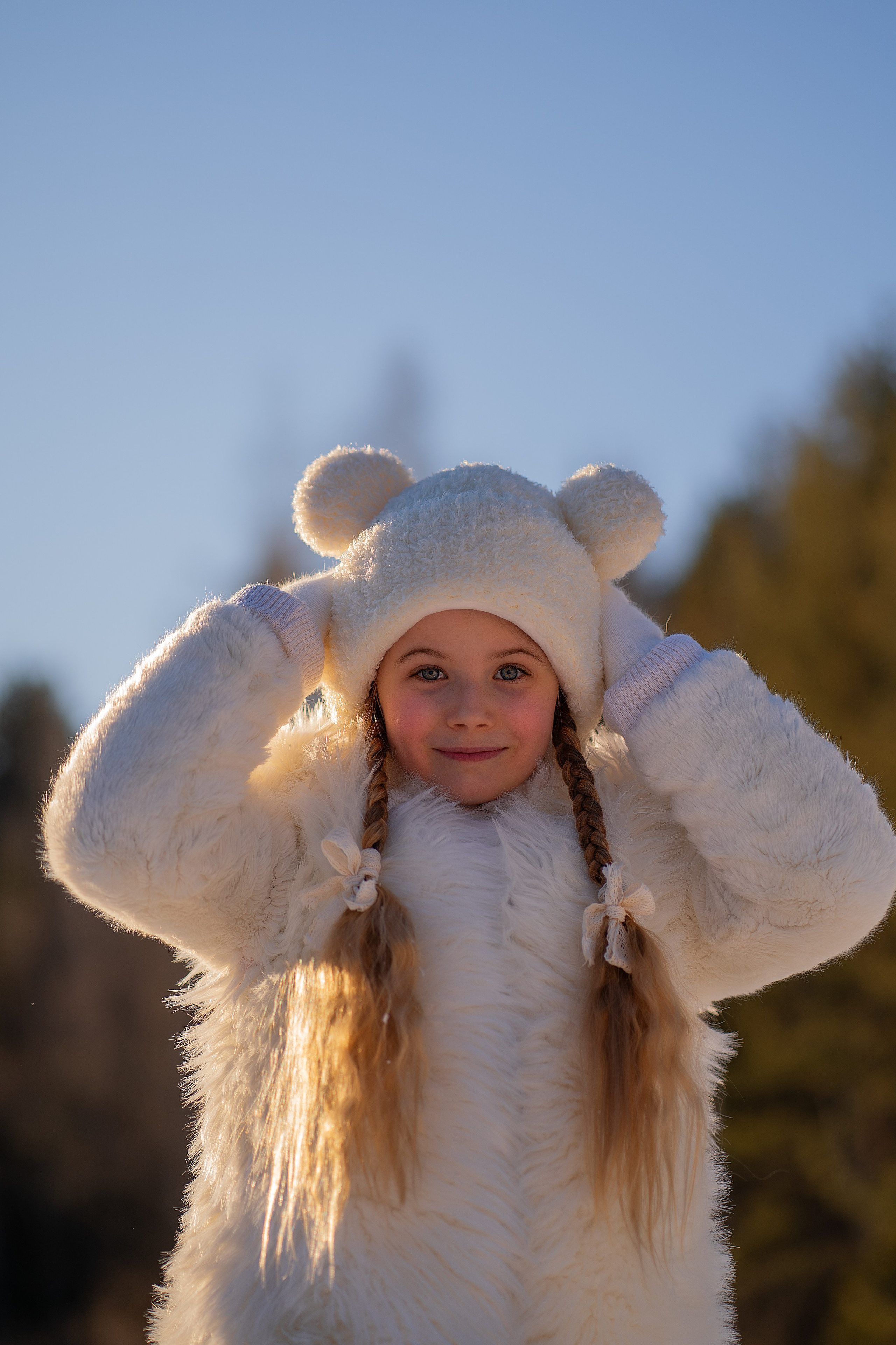 Детские зимнии фотосессии. Детский и семейный фотограф в Москве и Подмосковье Настя Наумова