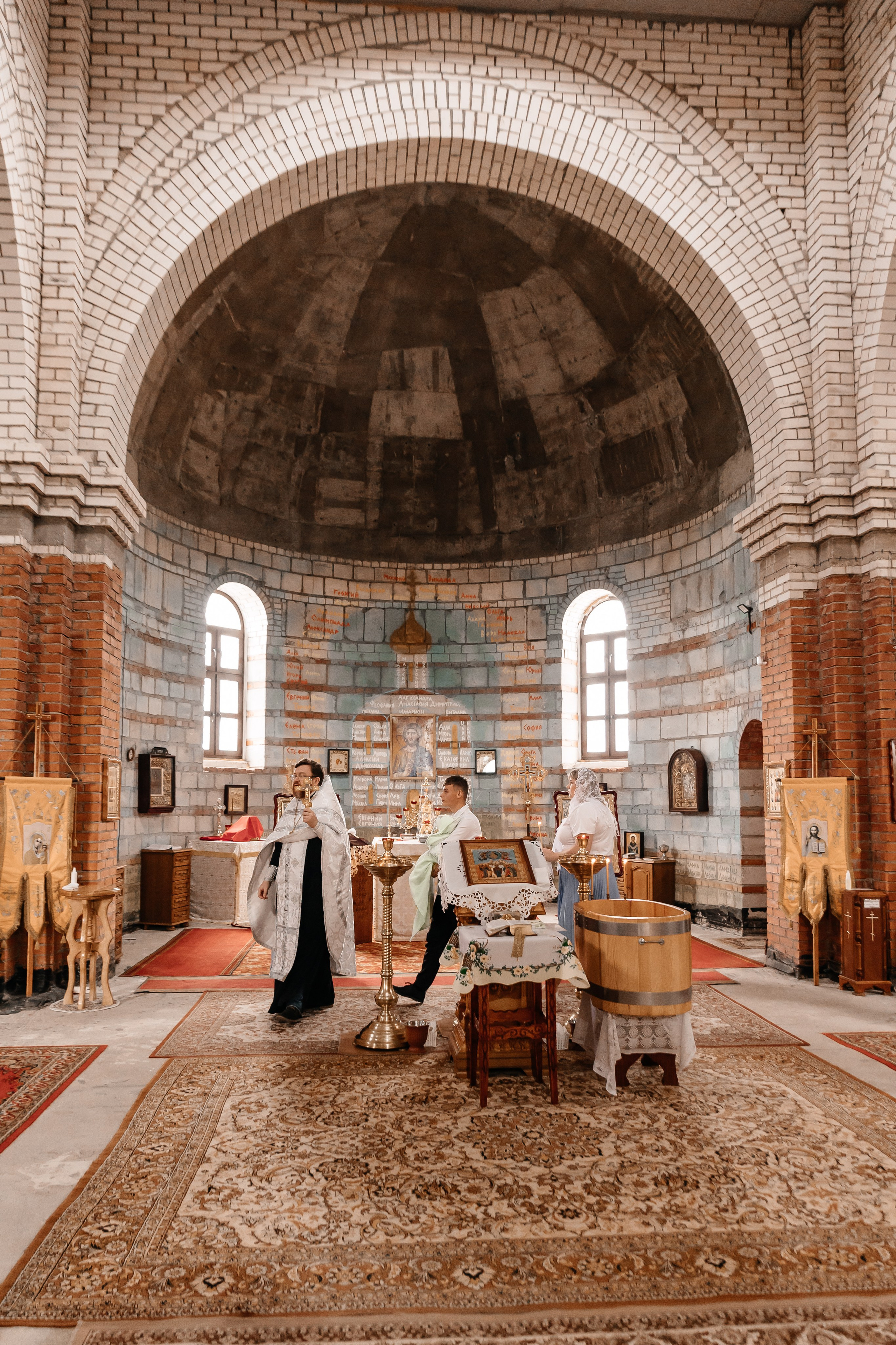 Крещение Максима. Семейный фотограф Минск Усова Ольга