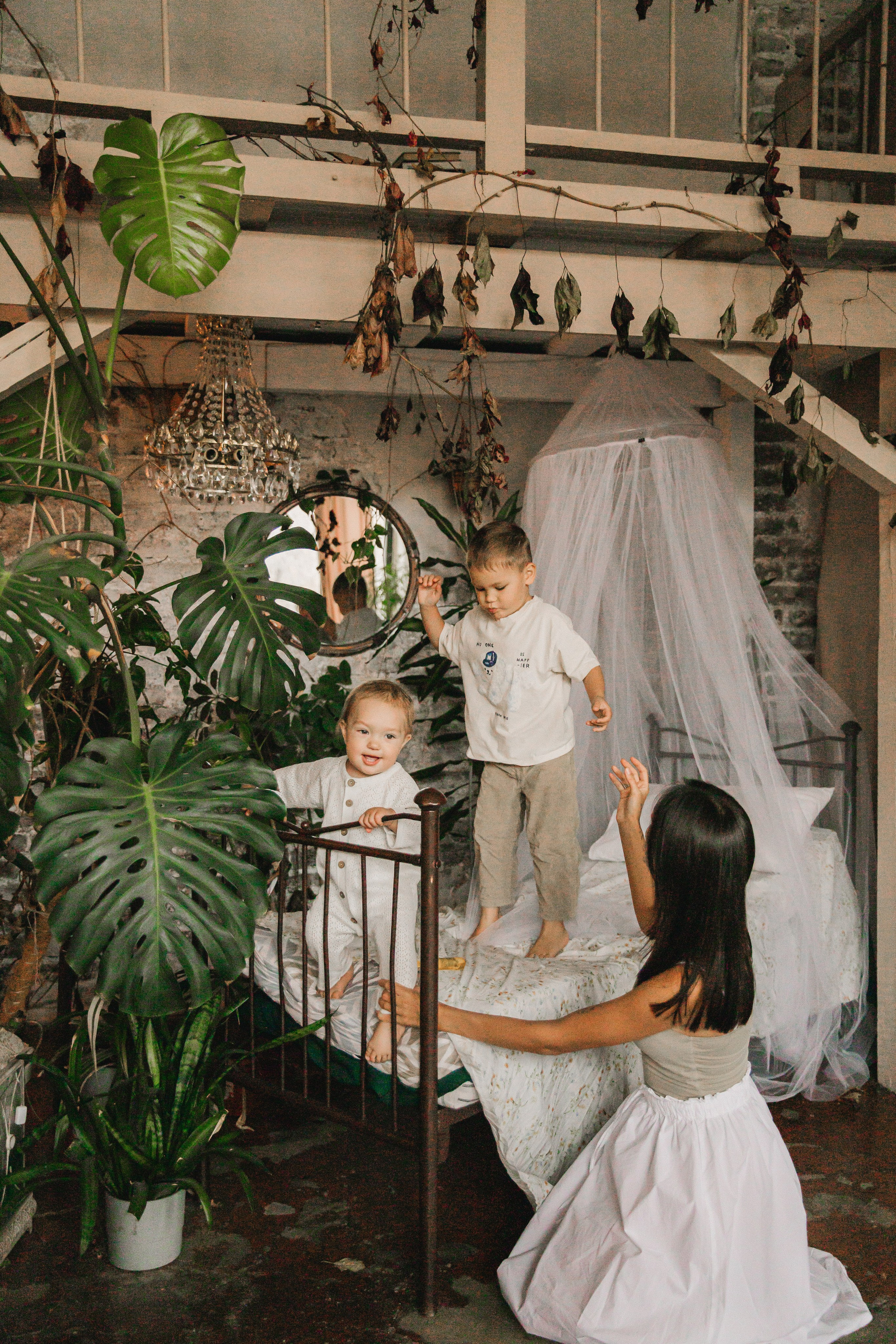 Анна, Григорий и детки. Фотограф Анастасия Петрова