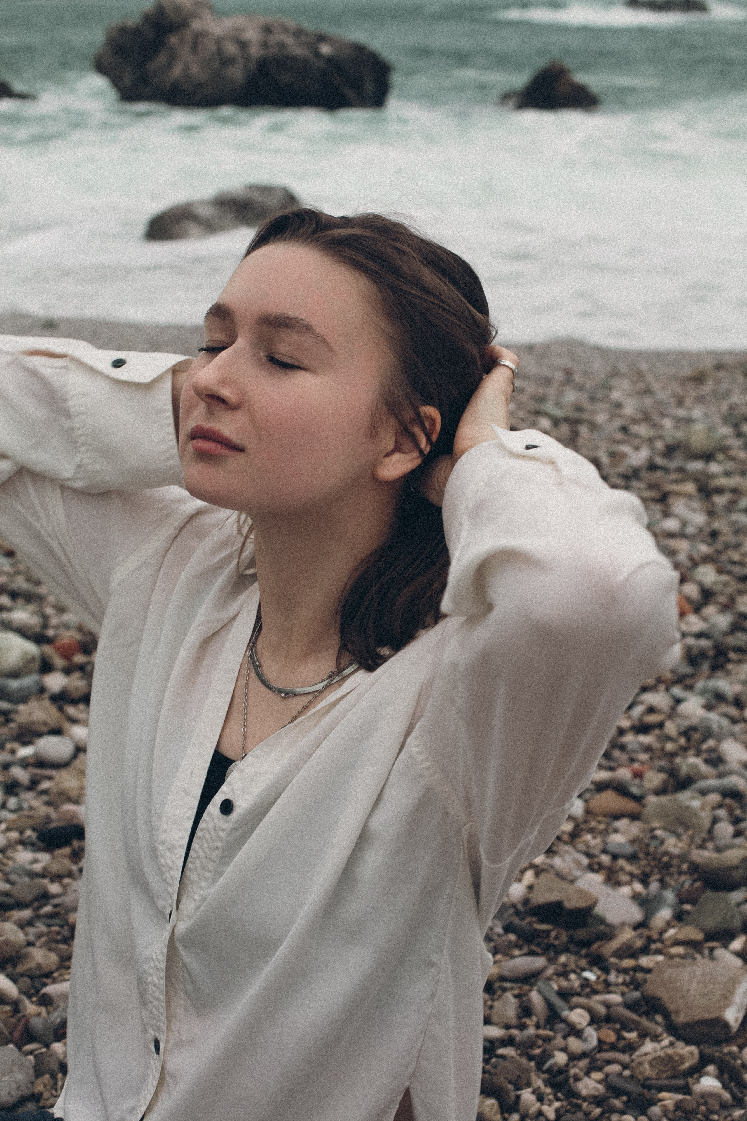 Женская фотосессия на море в Черногории. Семейный и свадебный фотограф в Черногории Татьяна Белякова