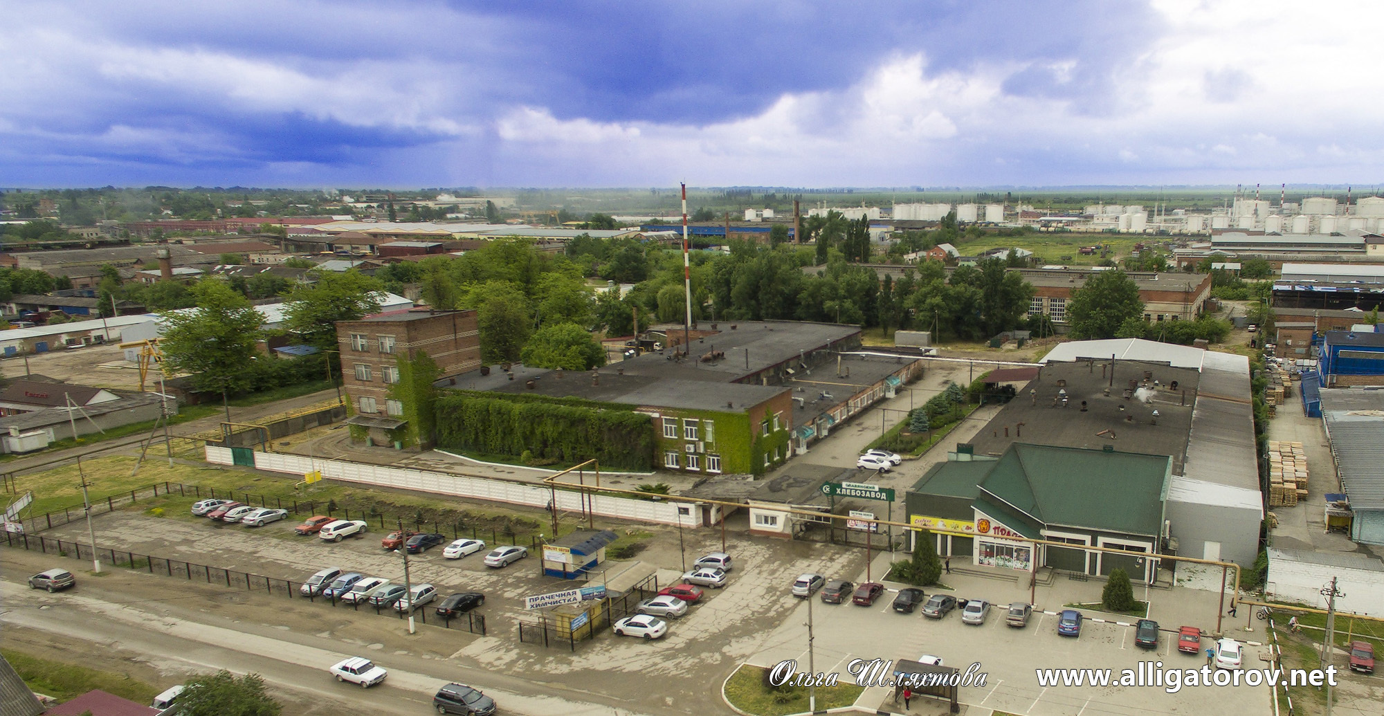 фото производства с воздуха аэросъемка