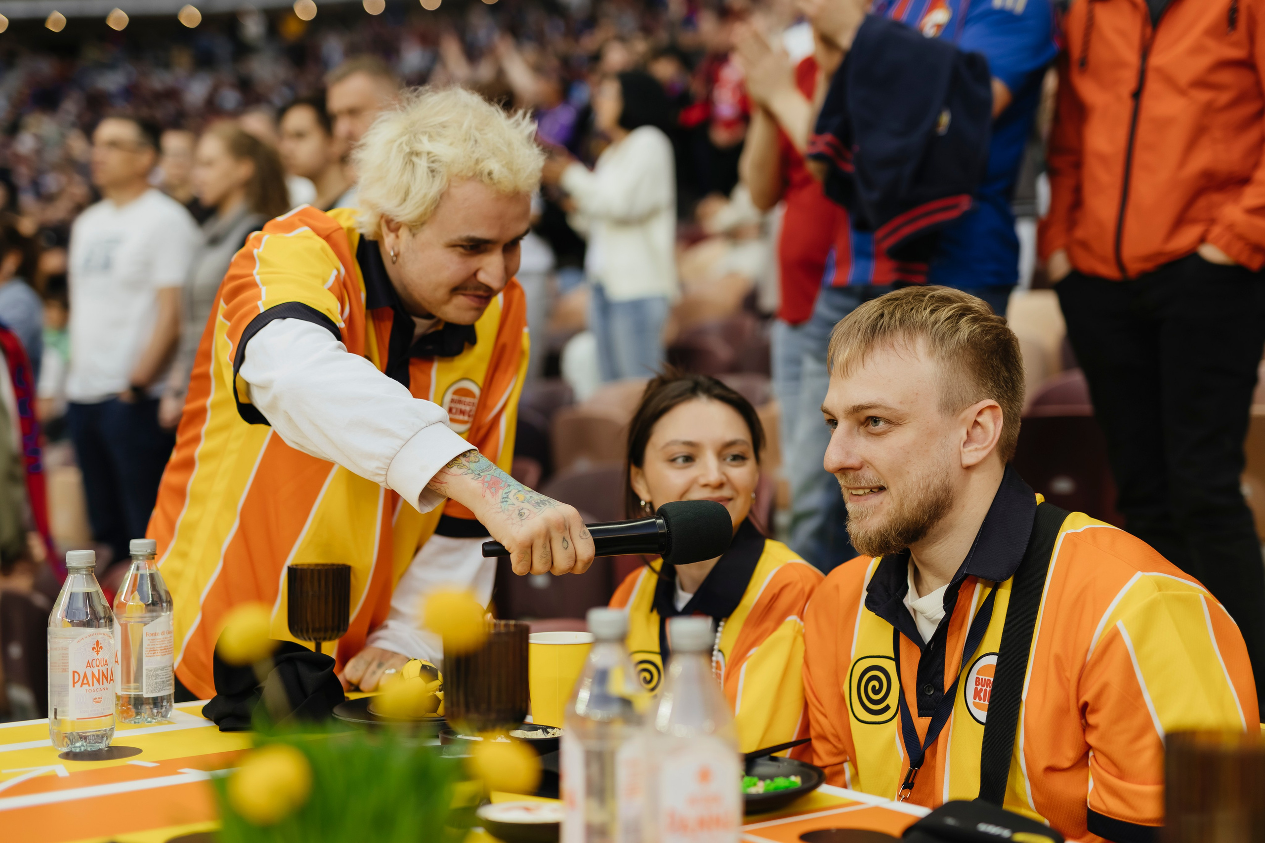 Яндекс Еда x Burger King На финале кубка России по футболу. Репортажный, event, концертный и backstage фотограф из Москвы Виталий Кривцов