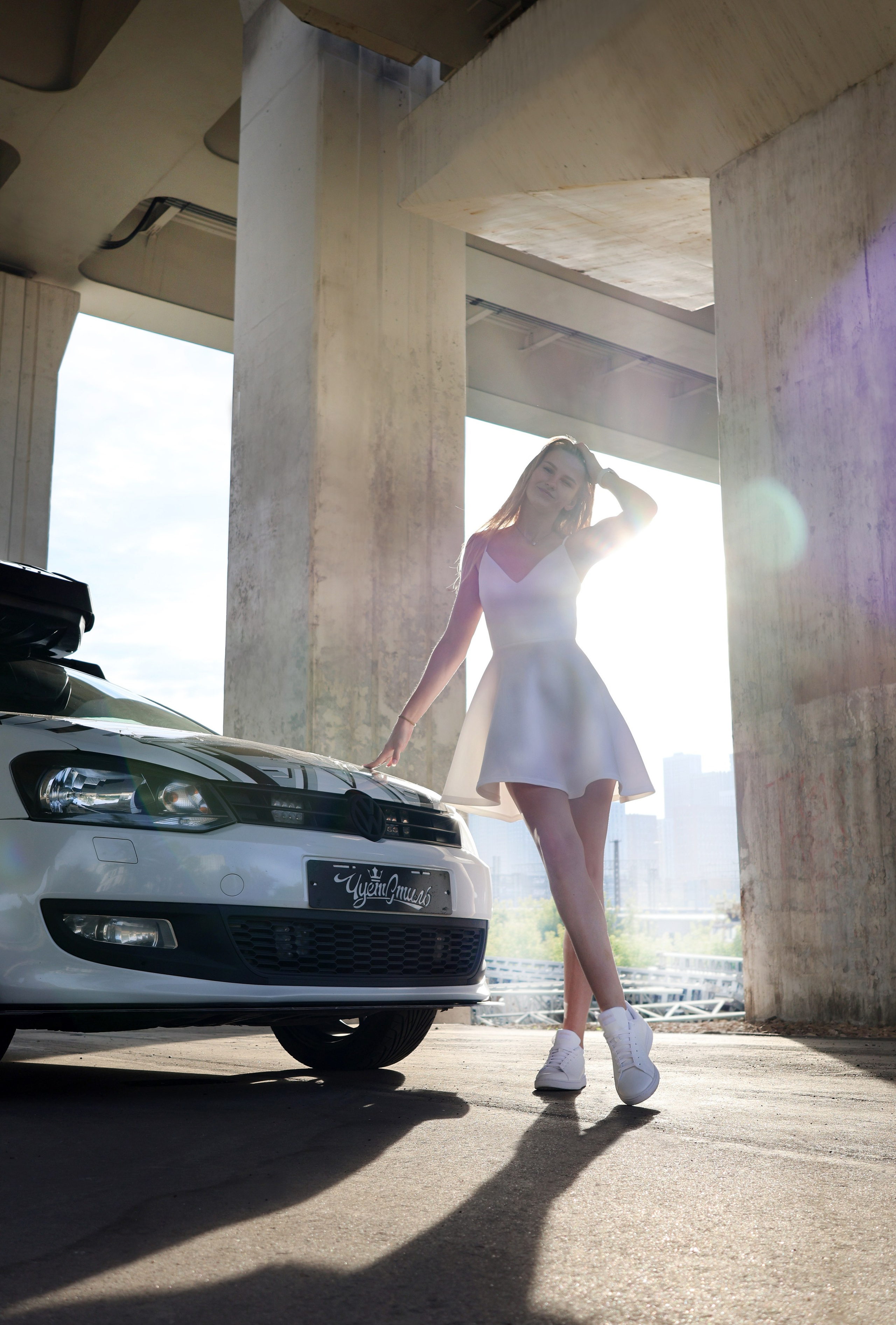 Алёна & White Polo. Фотограф Анна Гаврилова