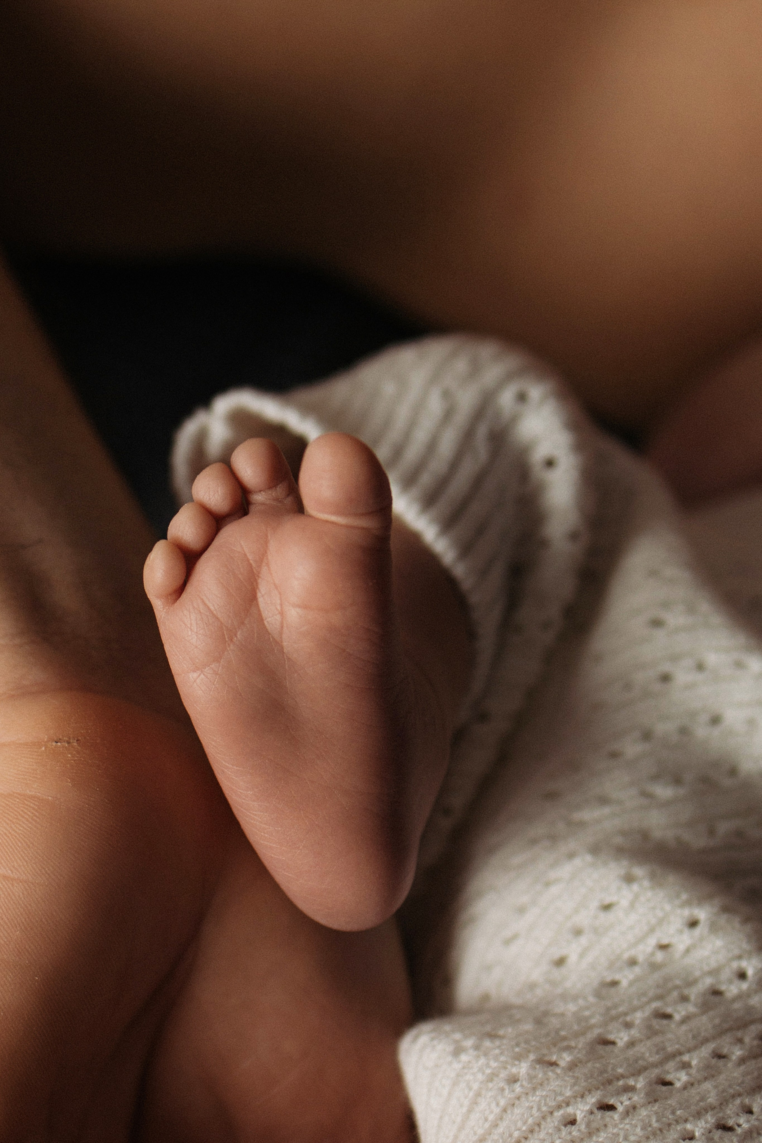 Пяточка младенца