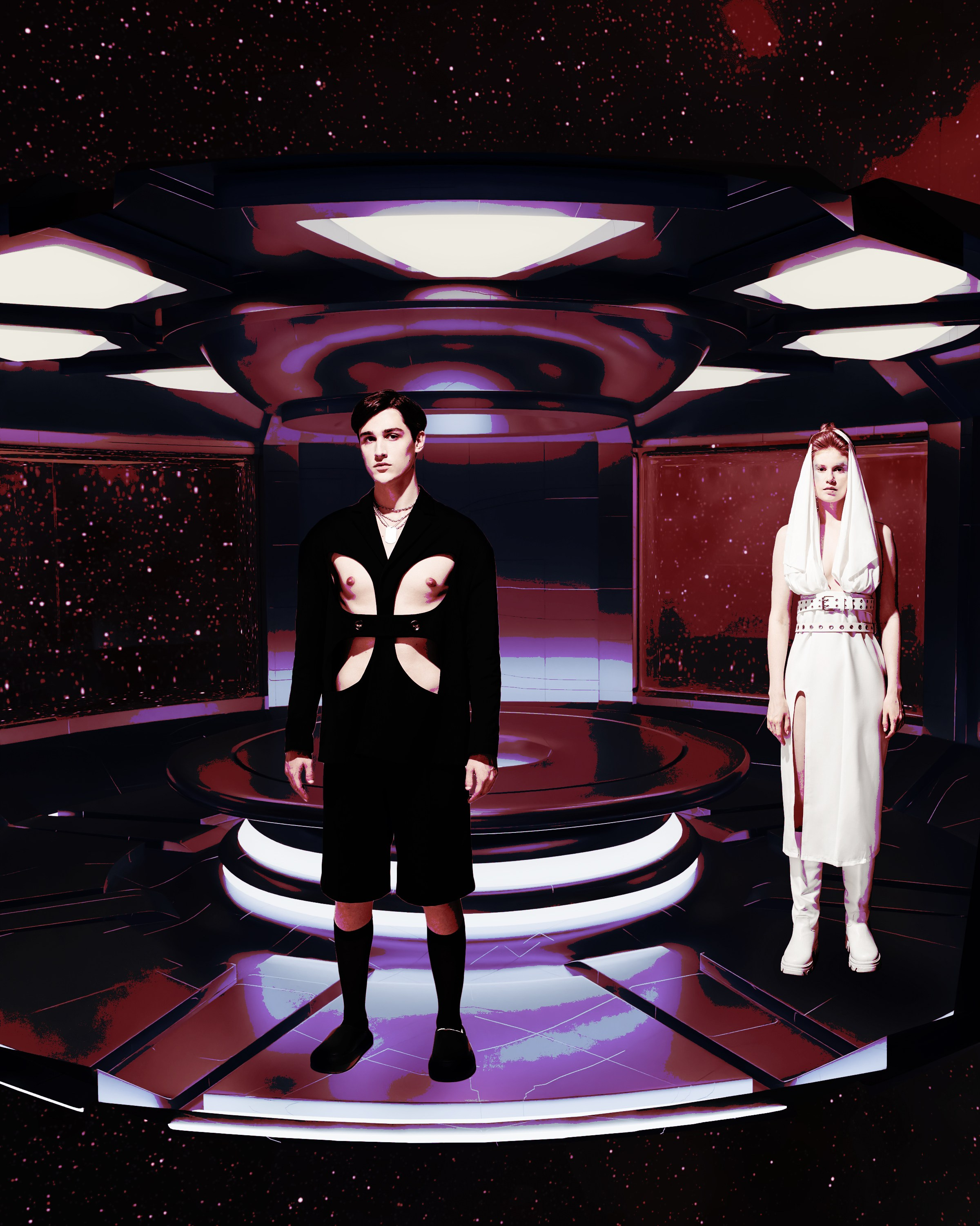 Cosmic tourists. Alyona Pukhanova — photographer, stylist, 3d designer, artist — Tbilisi, Georgia