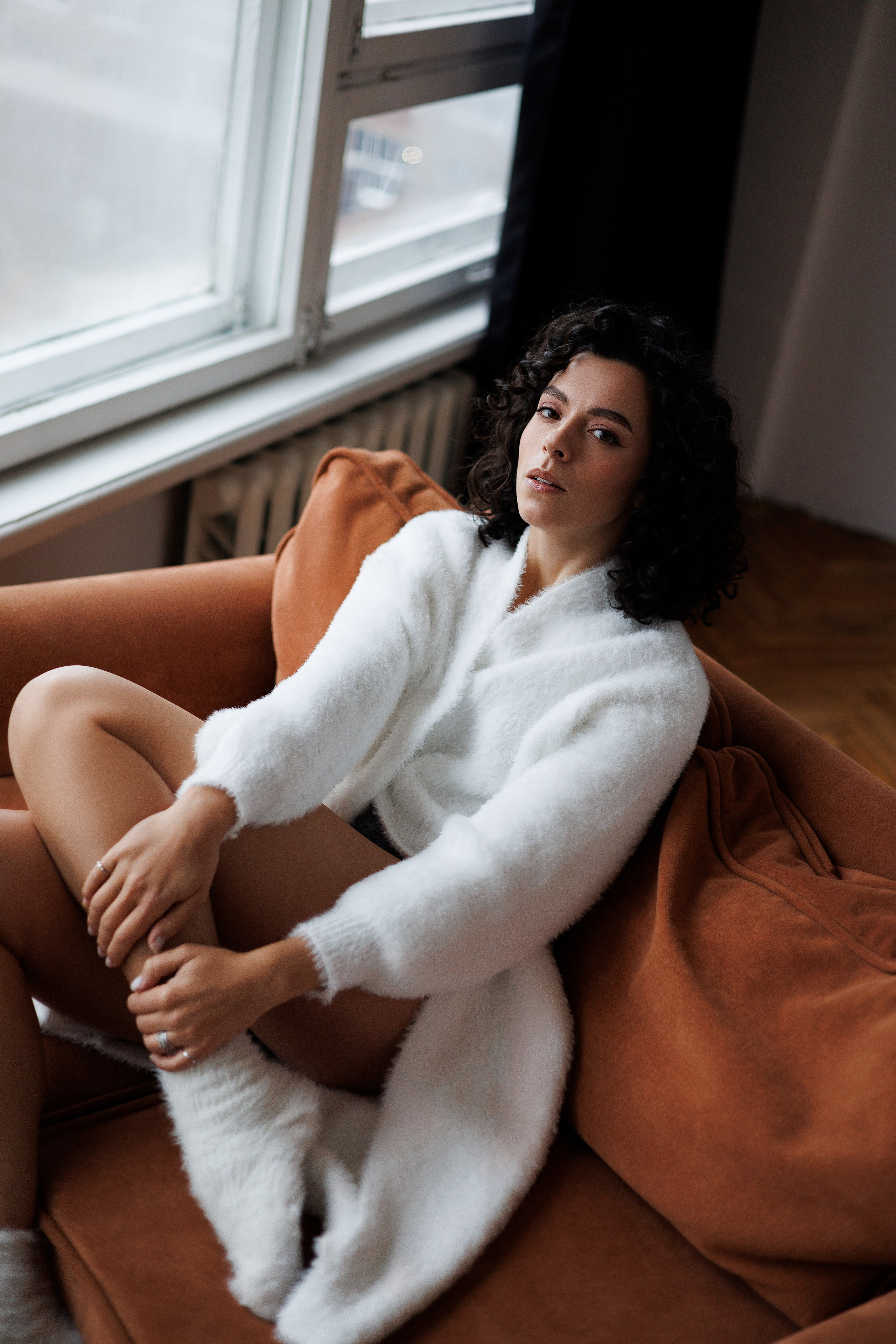 Женский портрет в студии. Фотограф Минск