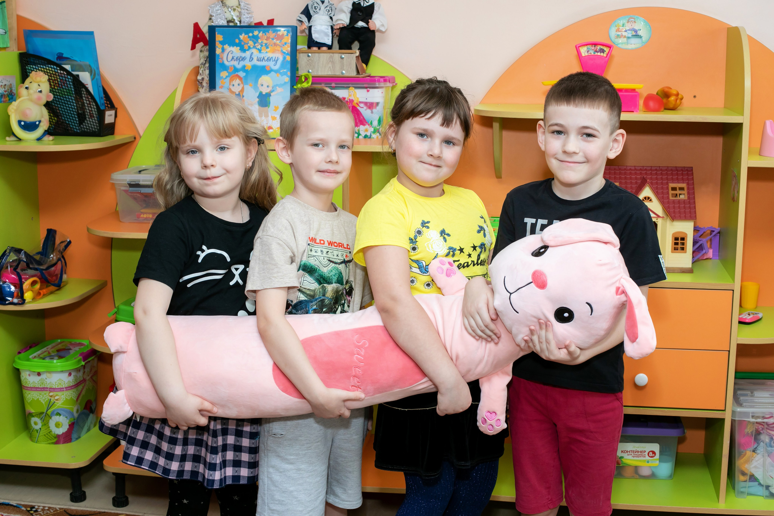 Съемка в детском саду. Выпускные фотокниги