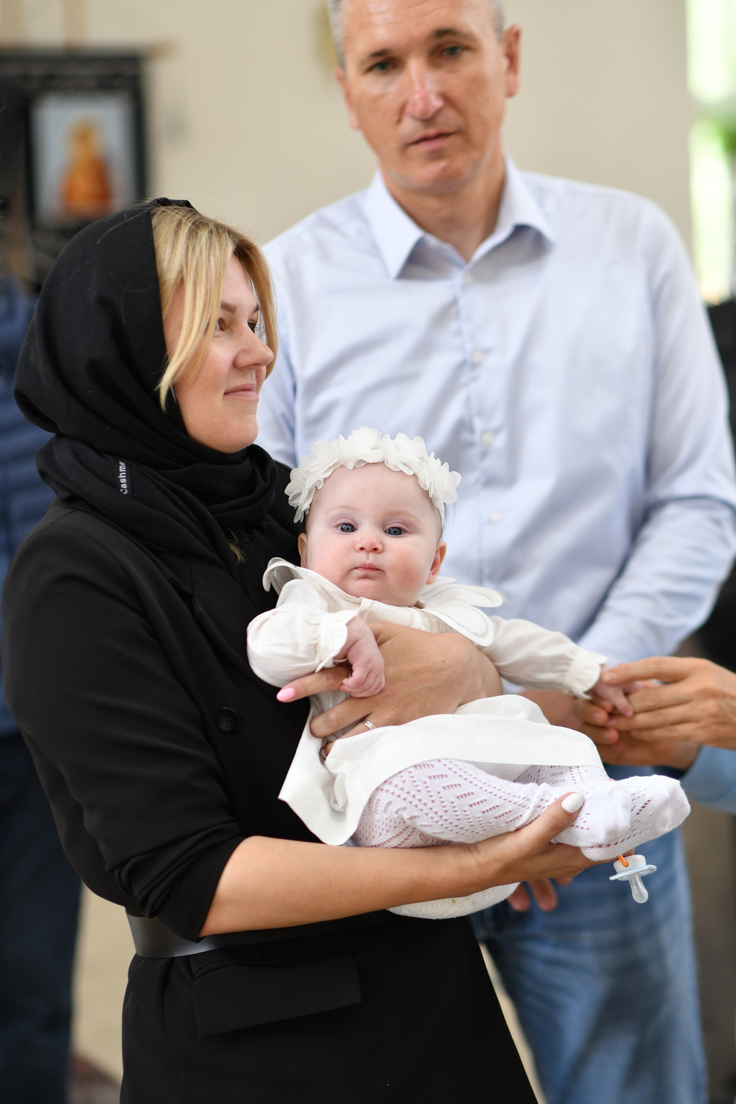 Крещение Александры. Свадебный и портретный фотограф в Москве Галина Борисова