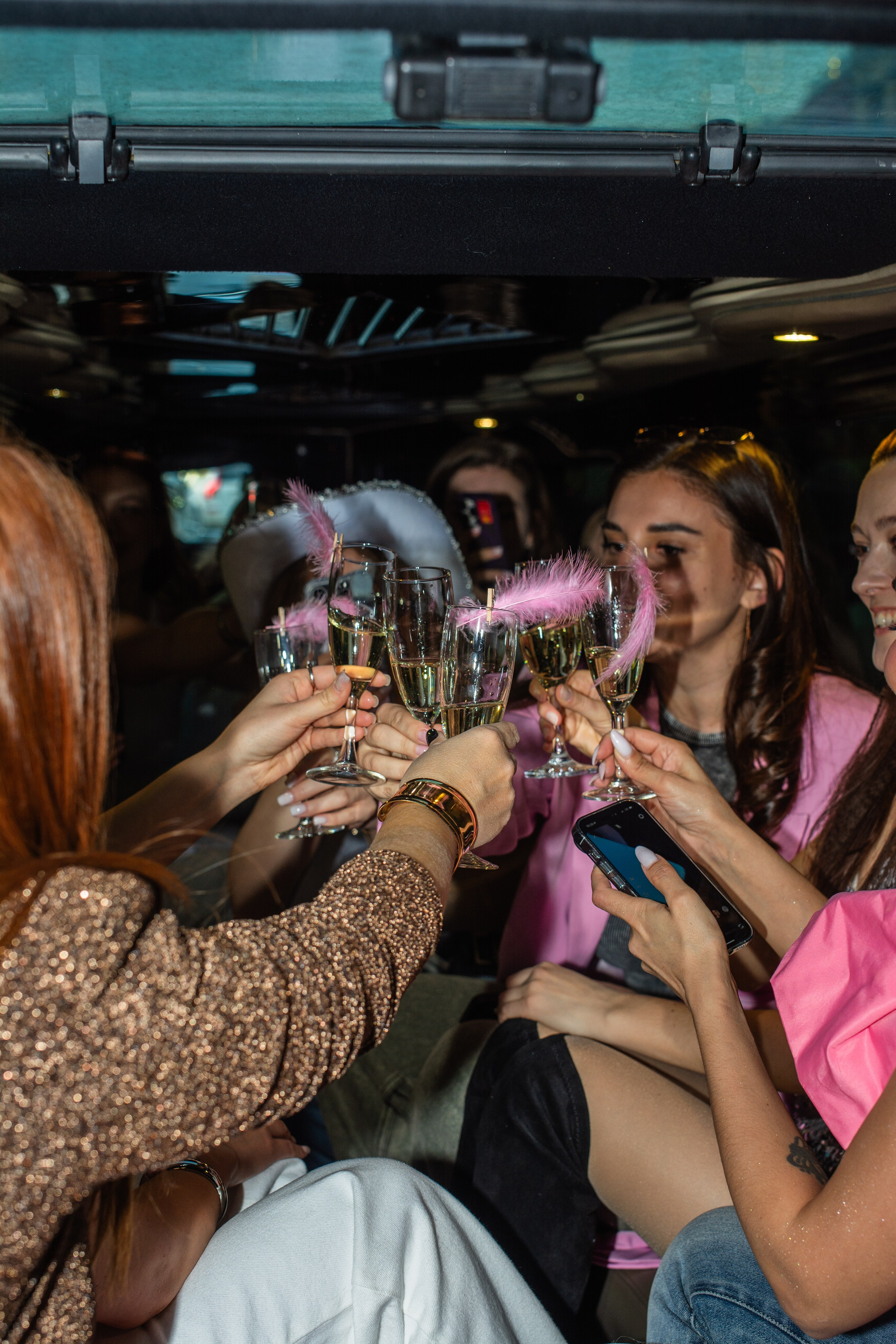Девичник в лимузине. Фотограф в Москве Ангелина Ким