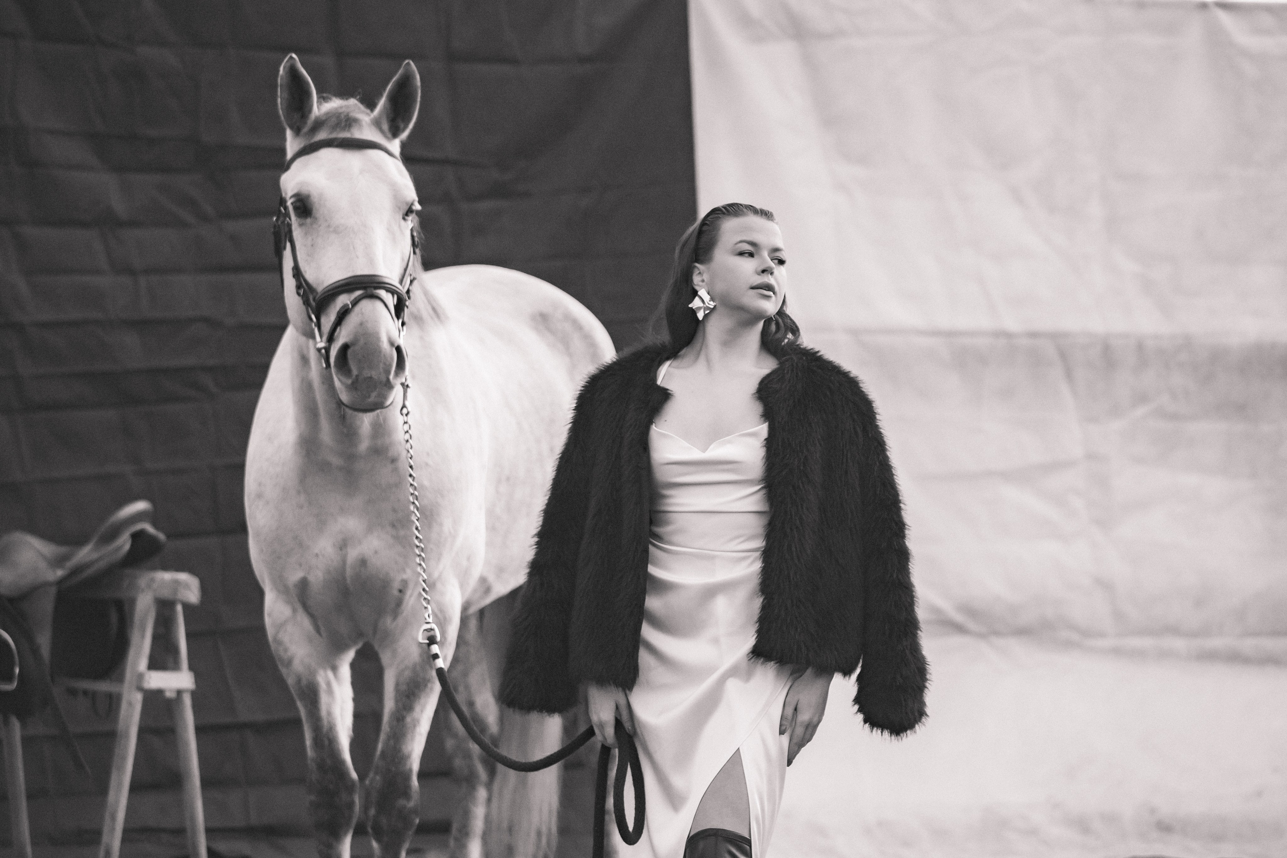 Проект DEFILE. Конный фотограф в Санкт-Петербурге Анна Лебедева