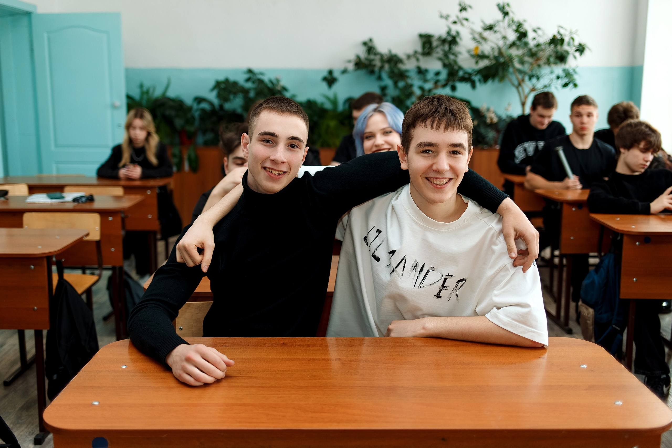 11 класс съемка в школе. Фотограф Любовь Корниенко, Примоский край