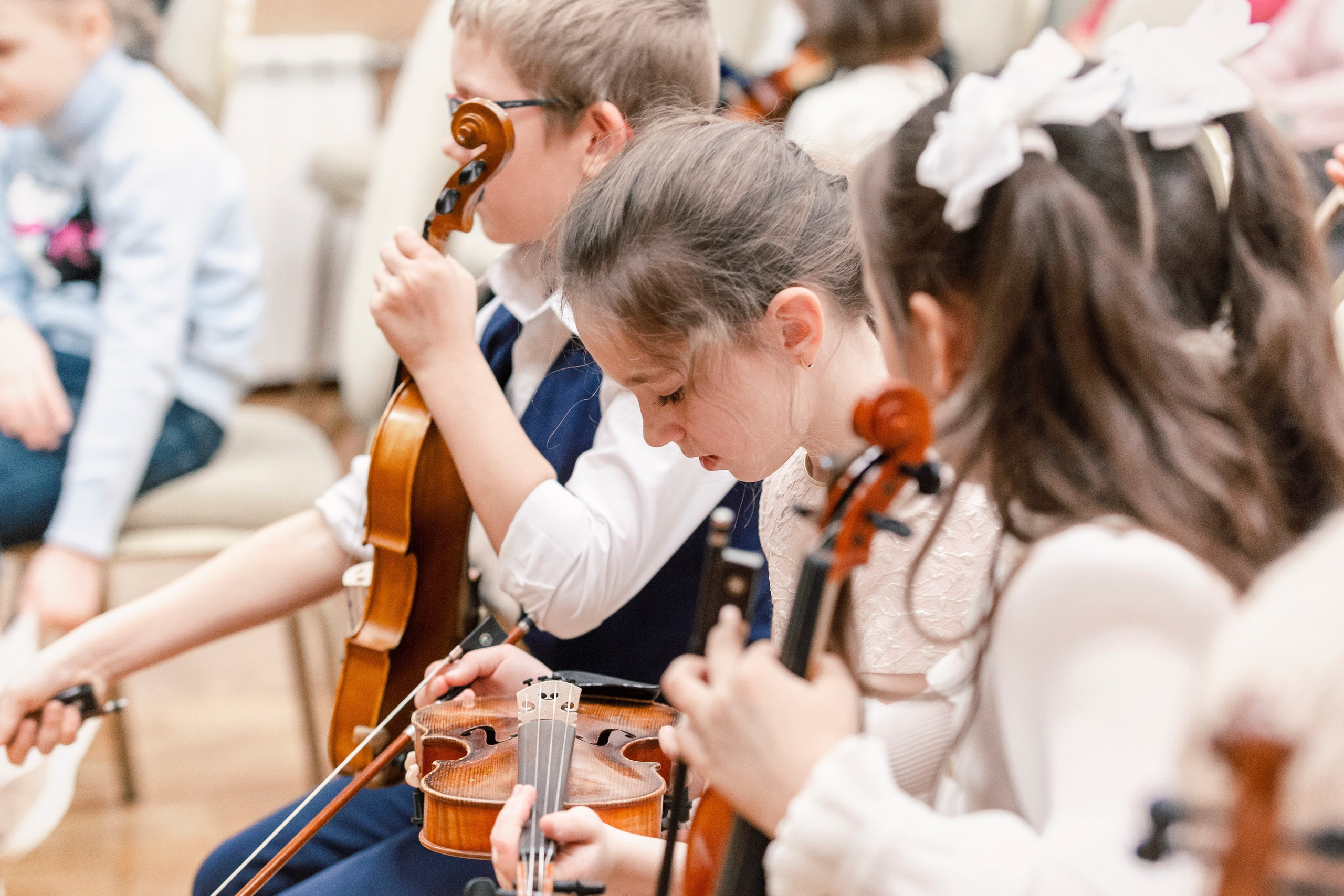 Музыкальный концерт струнных инструментов. Репортажный фотограф в Москве