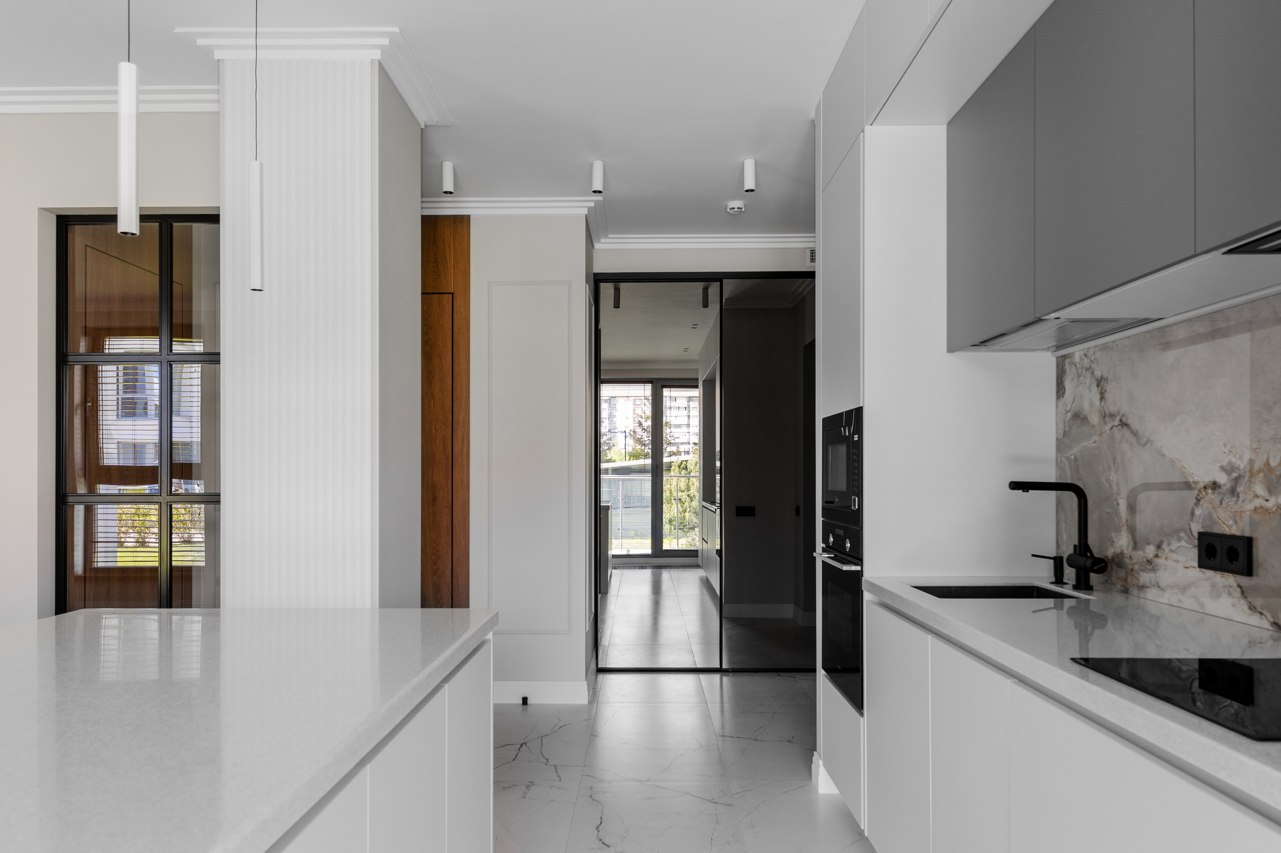 Квартира ЖК «Лахта Плаза». Интерьерный фотограф в Санкт-Петербурге Екатерина Цыбулько