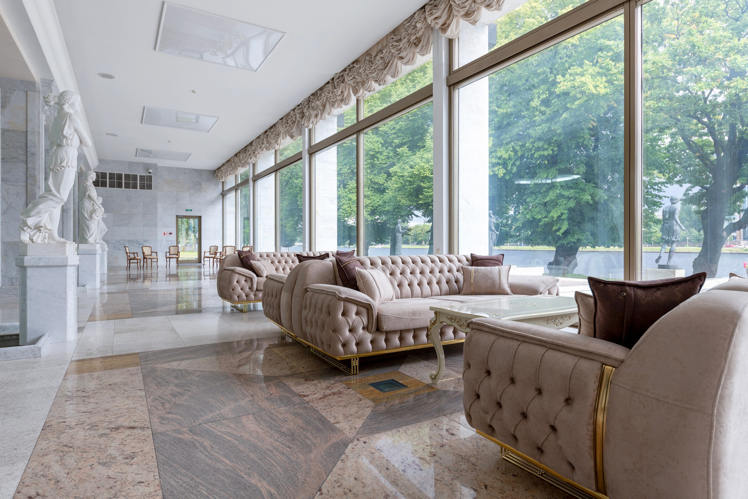 Государственная резиденция К-2 на набережной р. Малой Невки. Интерьерный фотограф в Санкт-Петербурге Екатерина Цыбулько