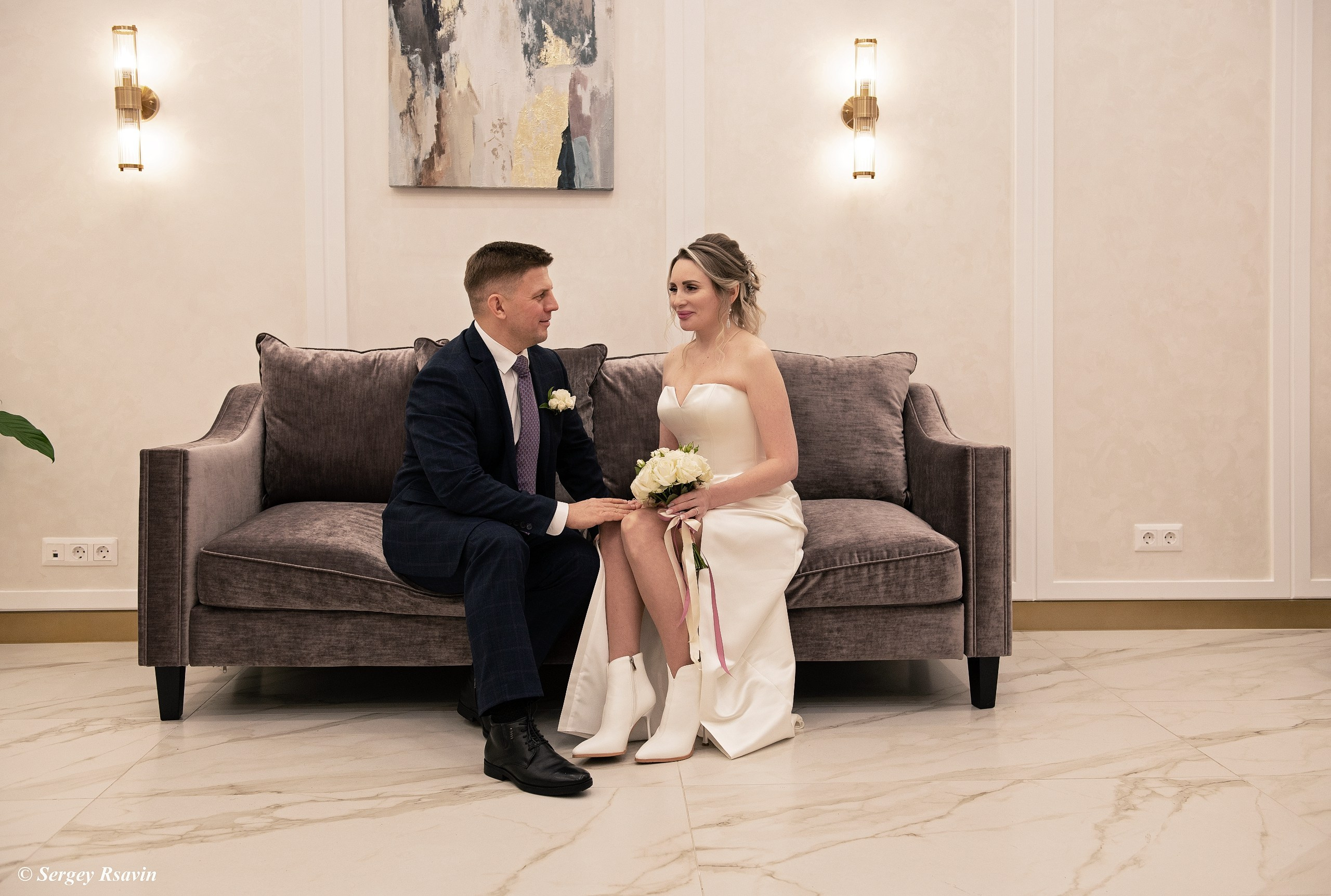 В Бутовском ЗАГСе. Фотограф в Москве Сергей Рсавин