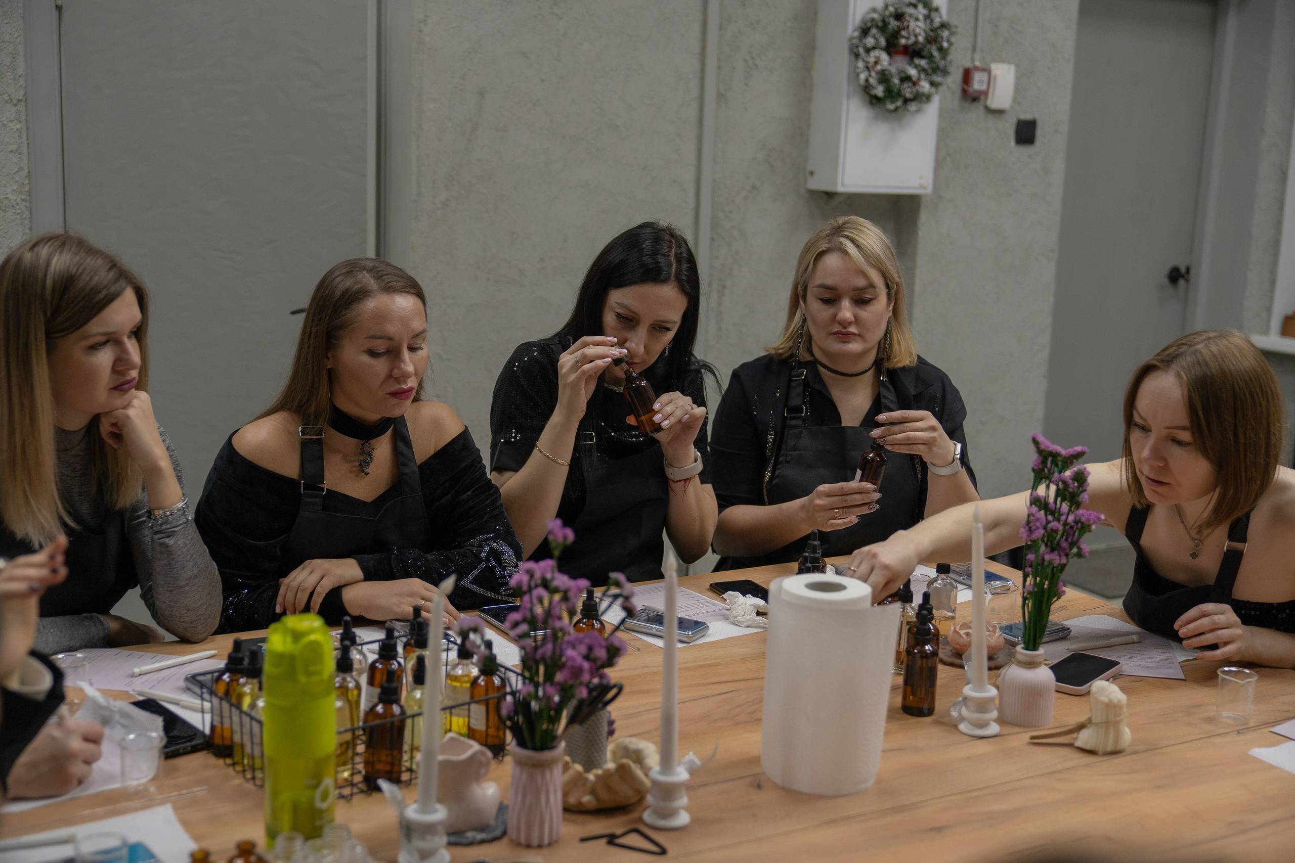 Корпоратив компании NL в студии AROMALAGE Нижний Новгород