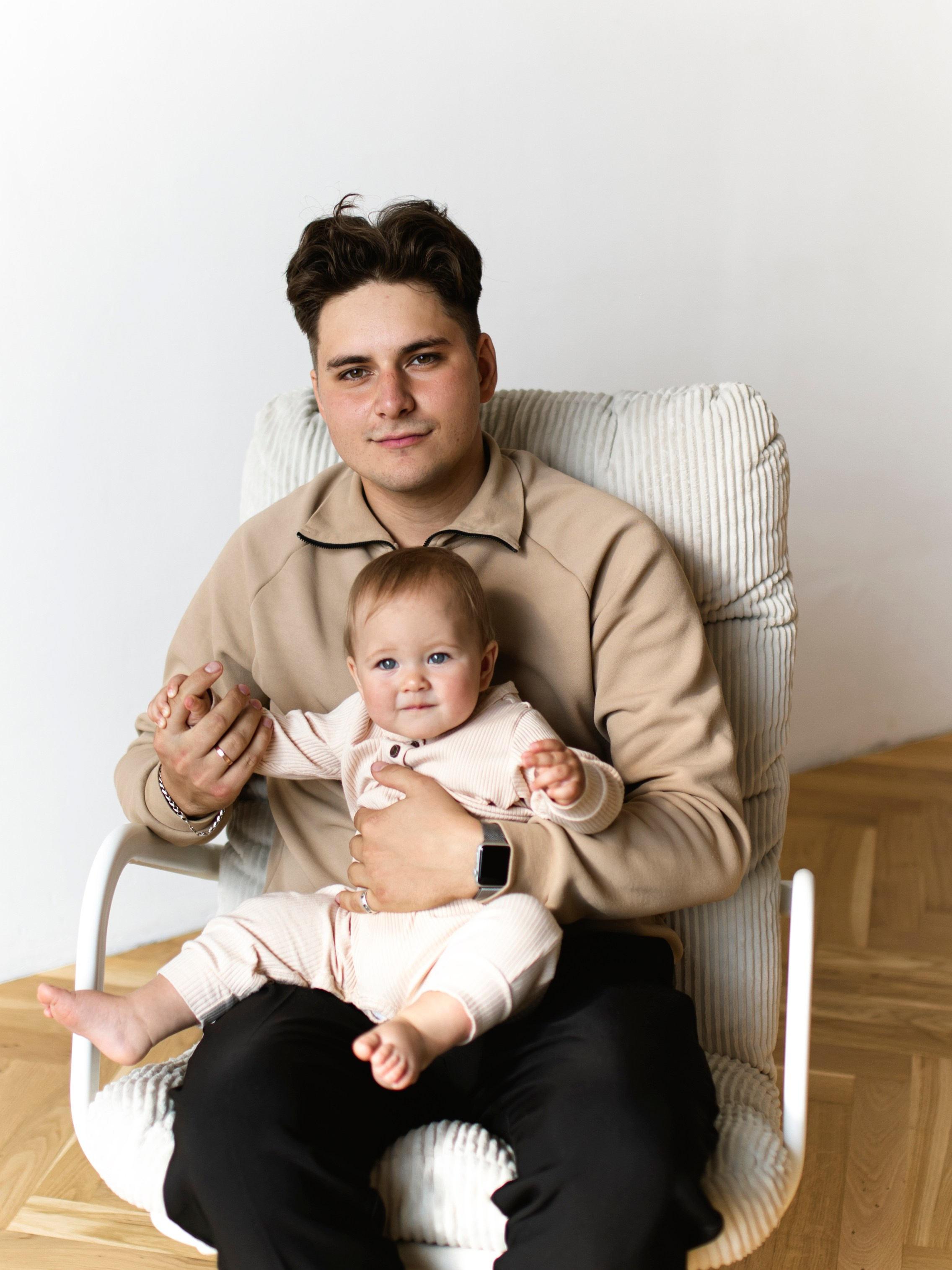 Семейная съемка в студии. Фотограф СПБ Засорина Юлия