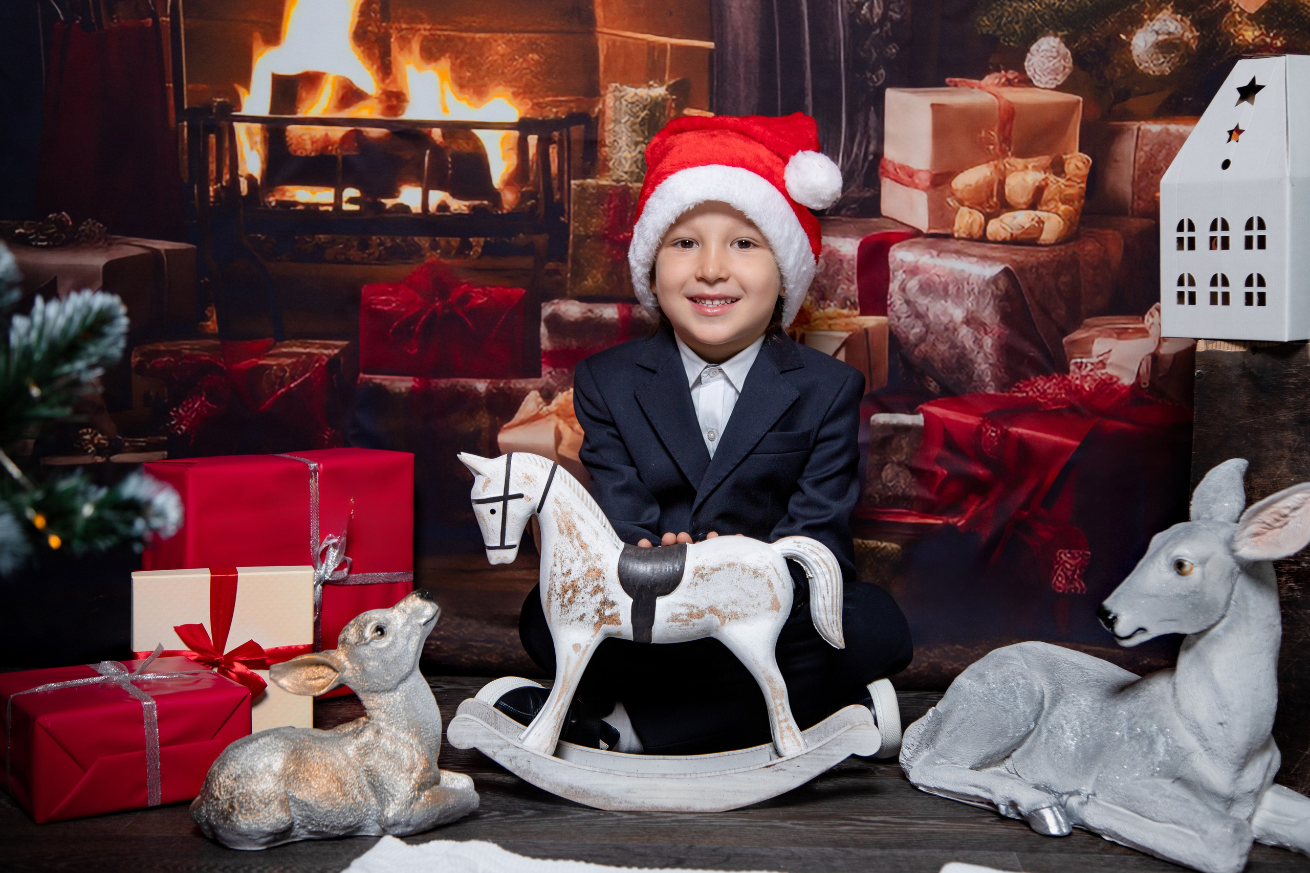 Новогодняя фотосессия. Фиксики Детская фотостудия