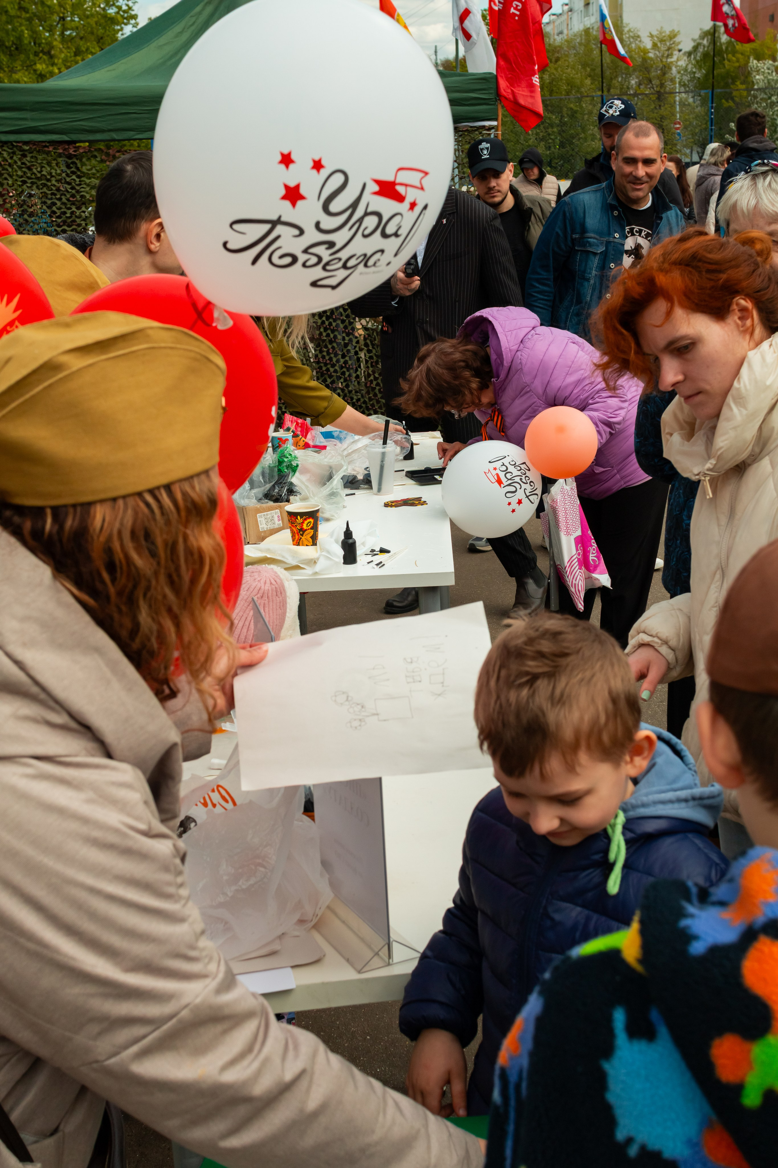 Репортаж с 9 мая 2025 года, День Победы! ВАО Москва. Фотограф Илья Варакин