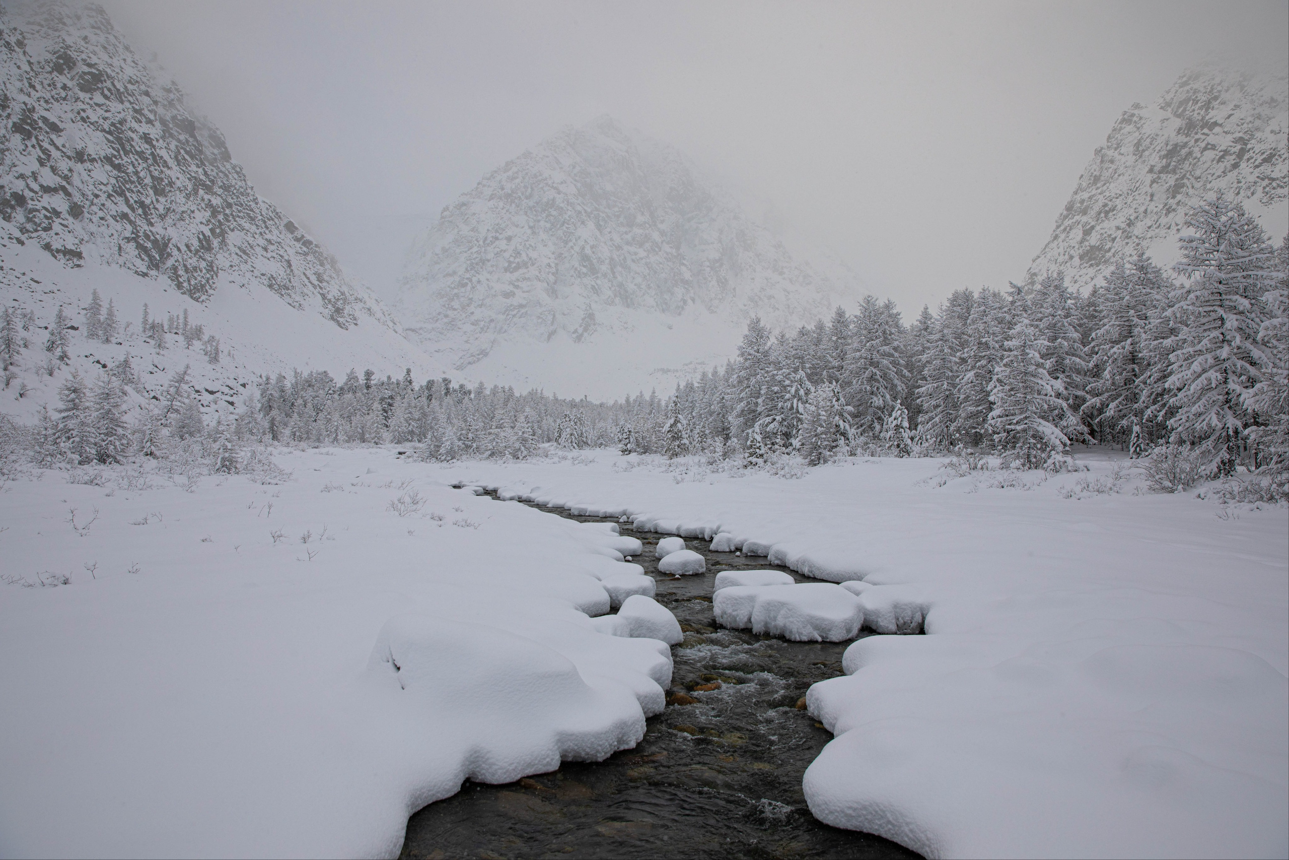 Троговая долина Актру, Пейзаж, Артем Федоров, Новосибирск