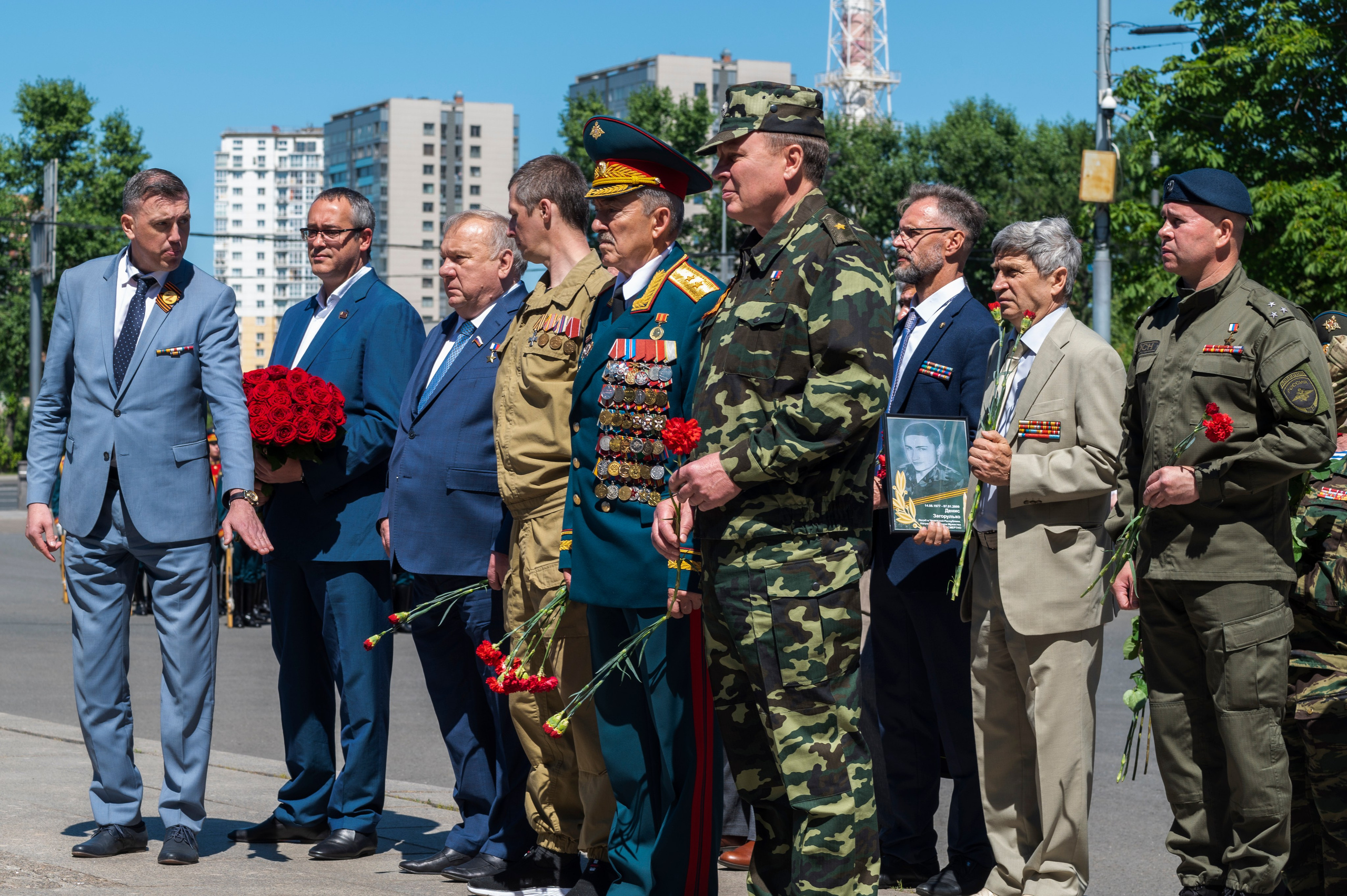 День ветеранов боевых действий 2022. Фотограф Роман Адлер