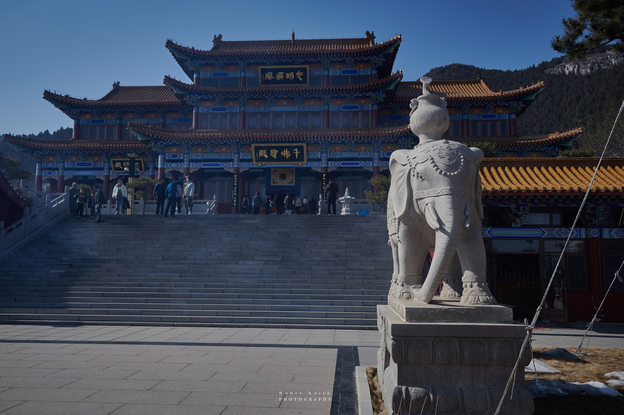 Храм Гуанфу (Процветания). Цинчжоу. Фотограф Роман Адлер