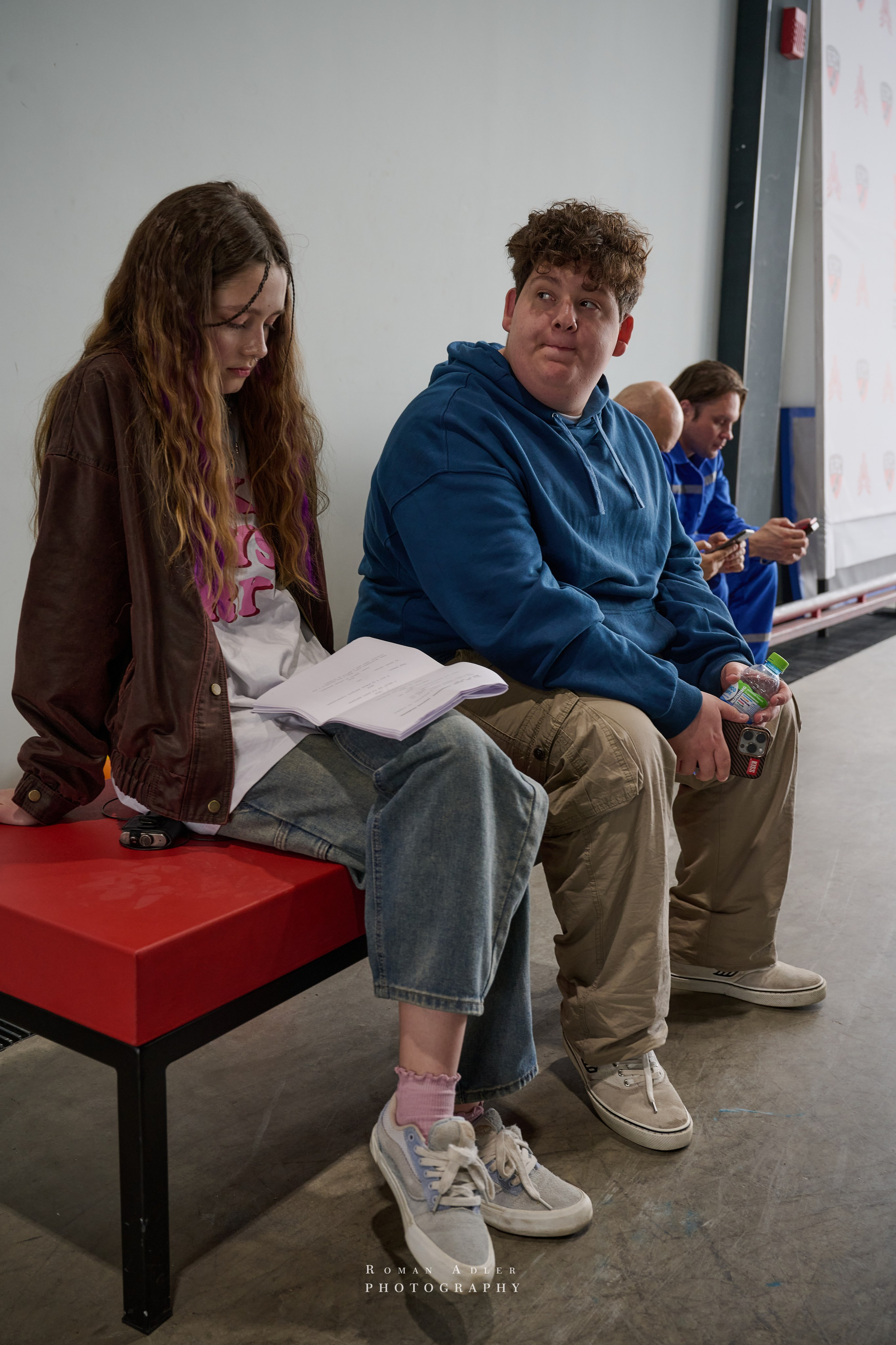 Репортаж со съёмок фильма «Своя в доску». Фотограф Роман Адлер