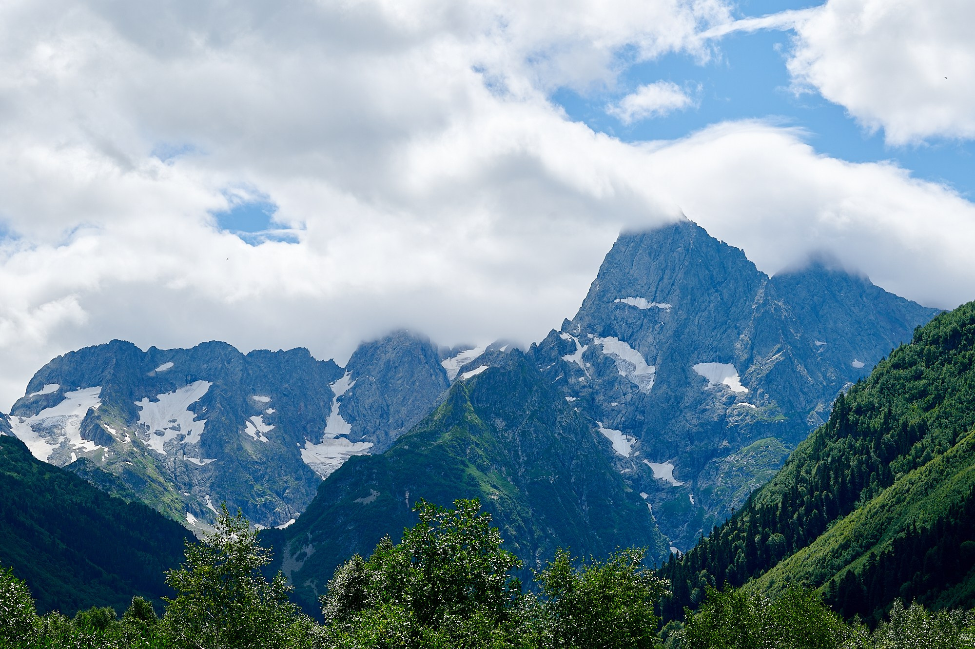 Домбай август 2024. Фотографии отовсюду и обо всем