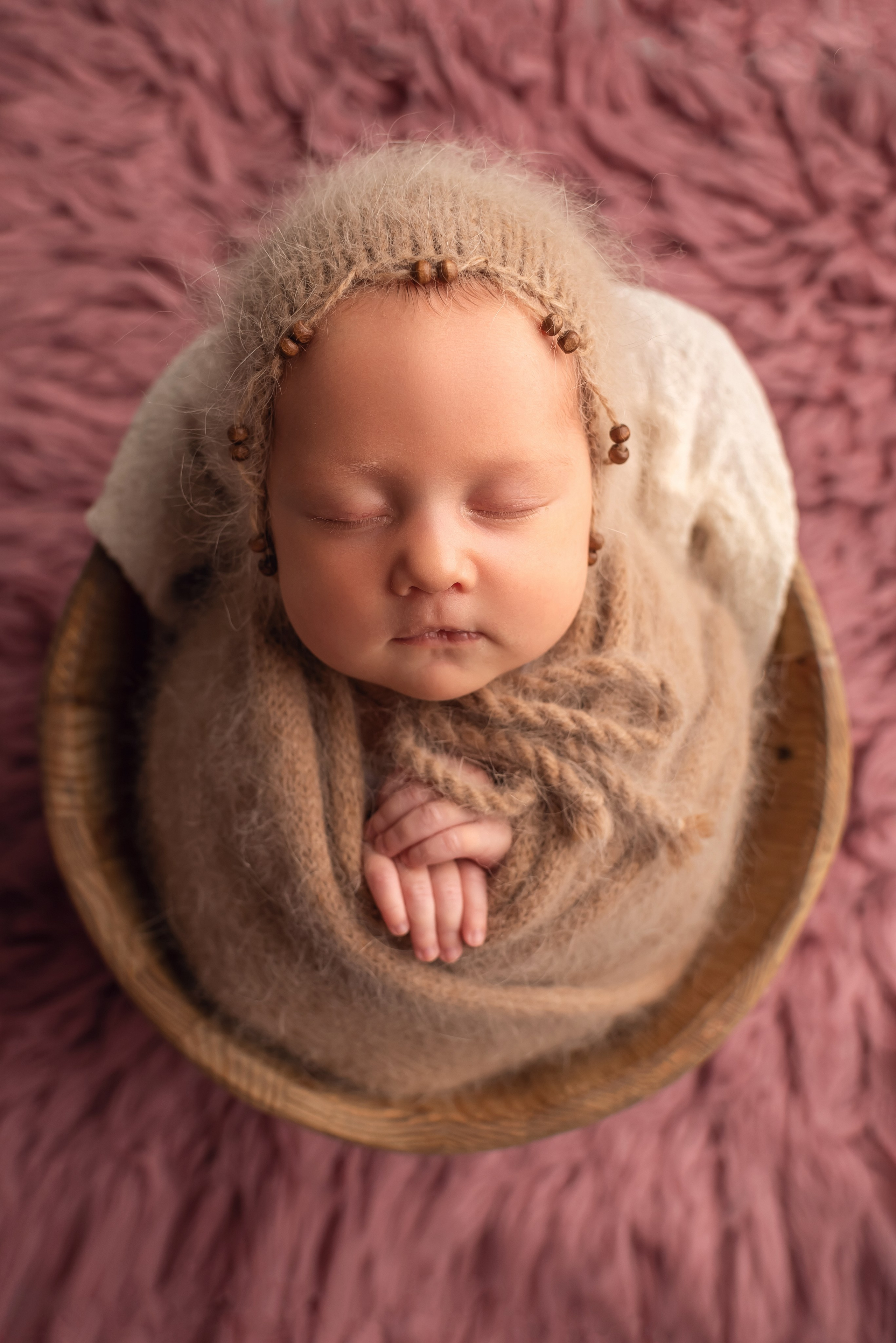 Новорождённые (в обмотках). Детский фотограф новорождённых в Минске Боровик Екатерина