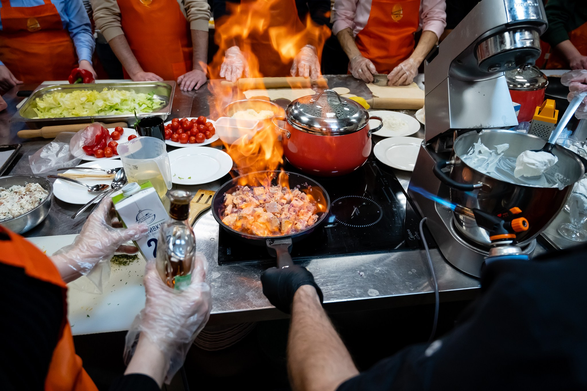 Кулинарная школа. Свадебный и семейный фотограф из Санкт-Петербурга Климов Анатолий