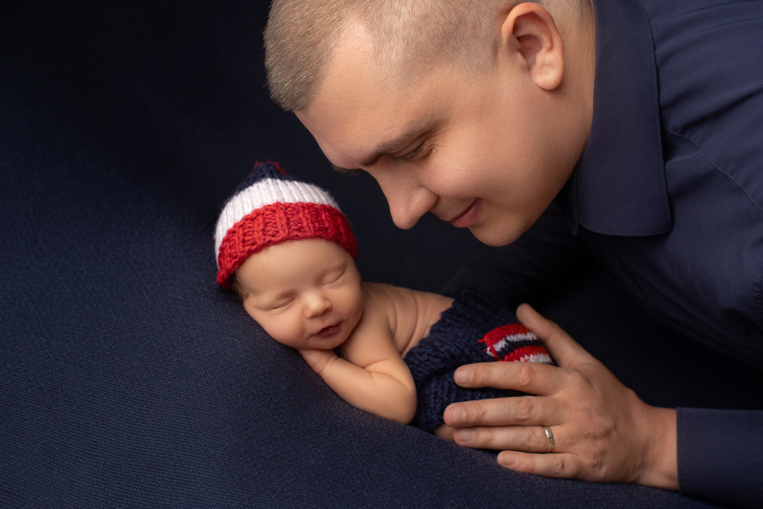 Deep blue. Фотограф новорожденных, семейный фотограф в Санкт-Петербурге