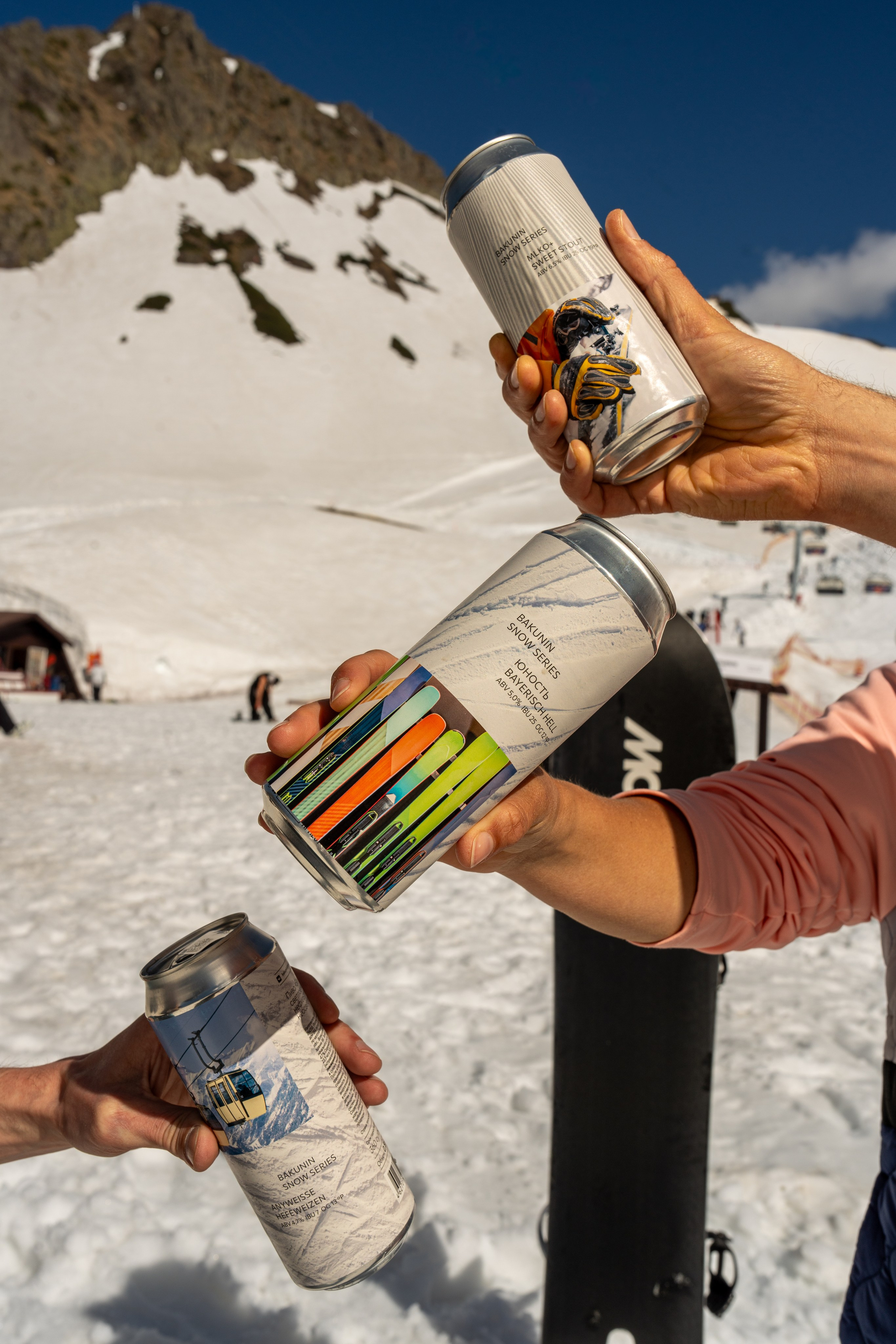 Контент съемка для пивоваренной компании Бакунин. Репортажный фотограф в Красной Поляне и Сочи Павлюченко Екатерина