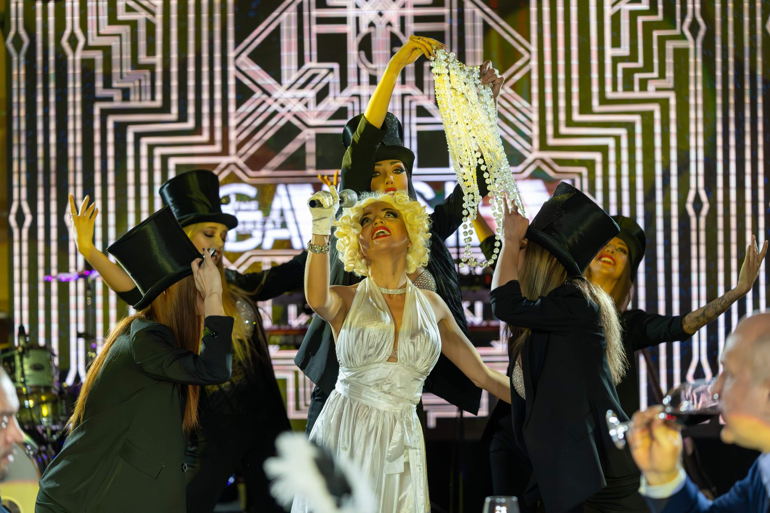 Новый год в стиле Great Gatsby. Репортажный фотограф в Красной Поляне и Сочи Павлюченко Екатерина