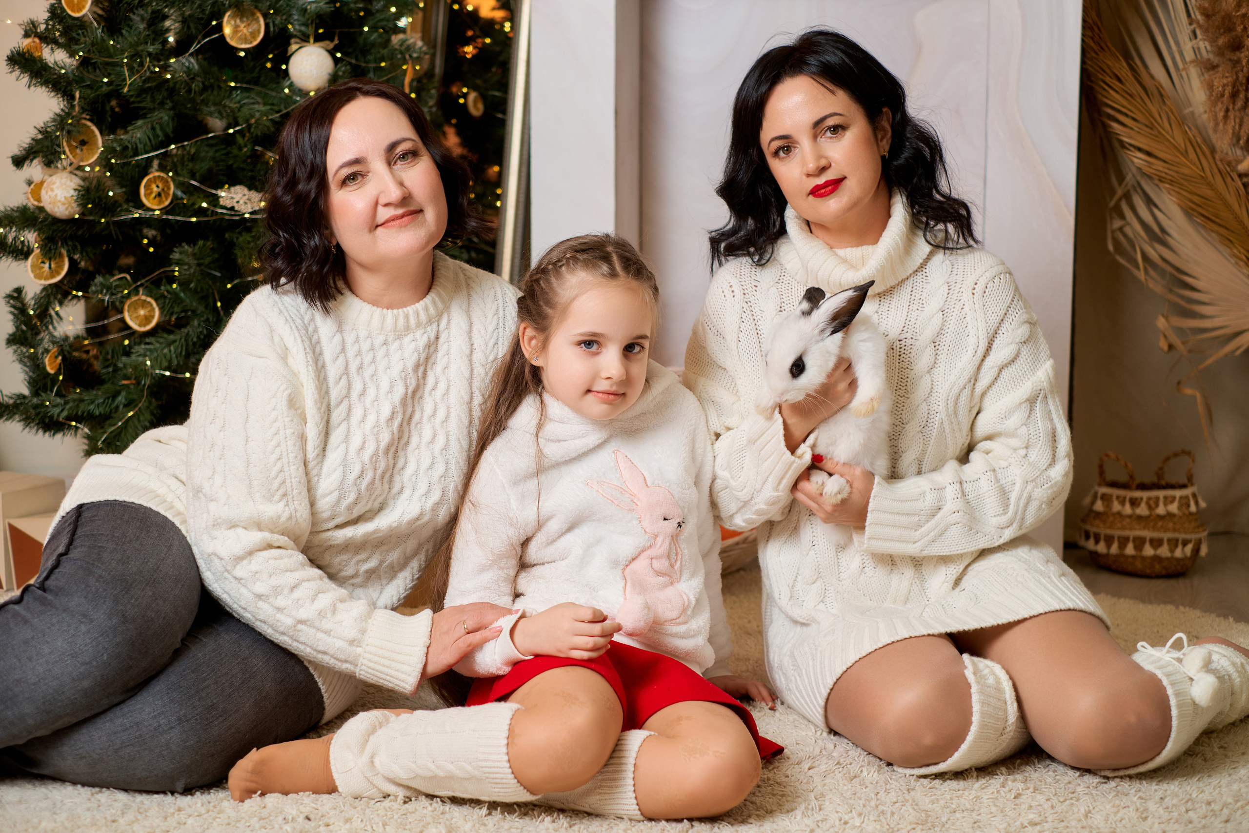 Год Кролика. Семейная фотосессия. Фотограф Таганрог Анна Трайжон