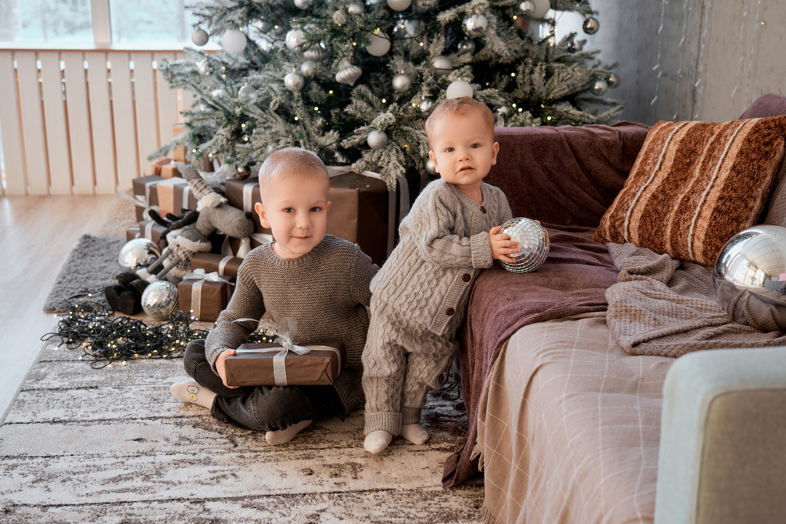 Новогодняя семейная фотосессия. Фотограф Таганрог Анна Трайжон