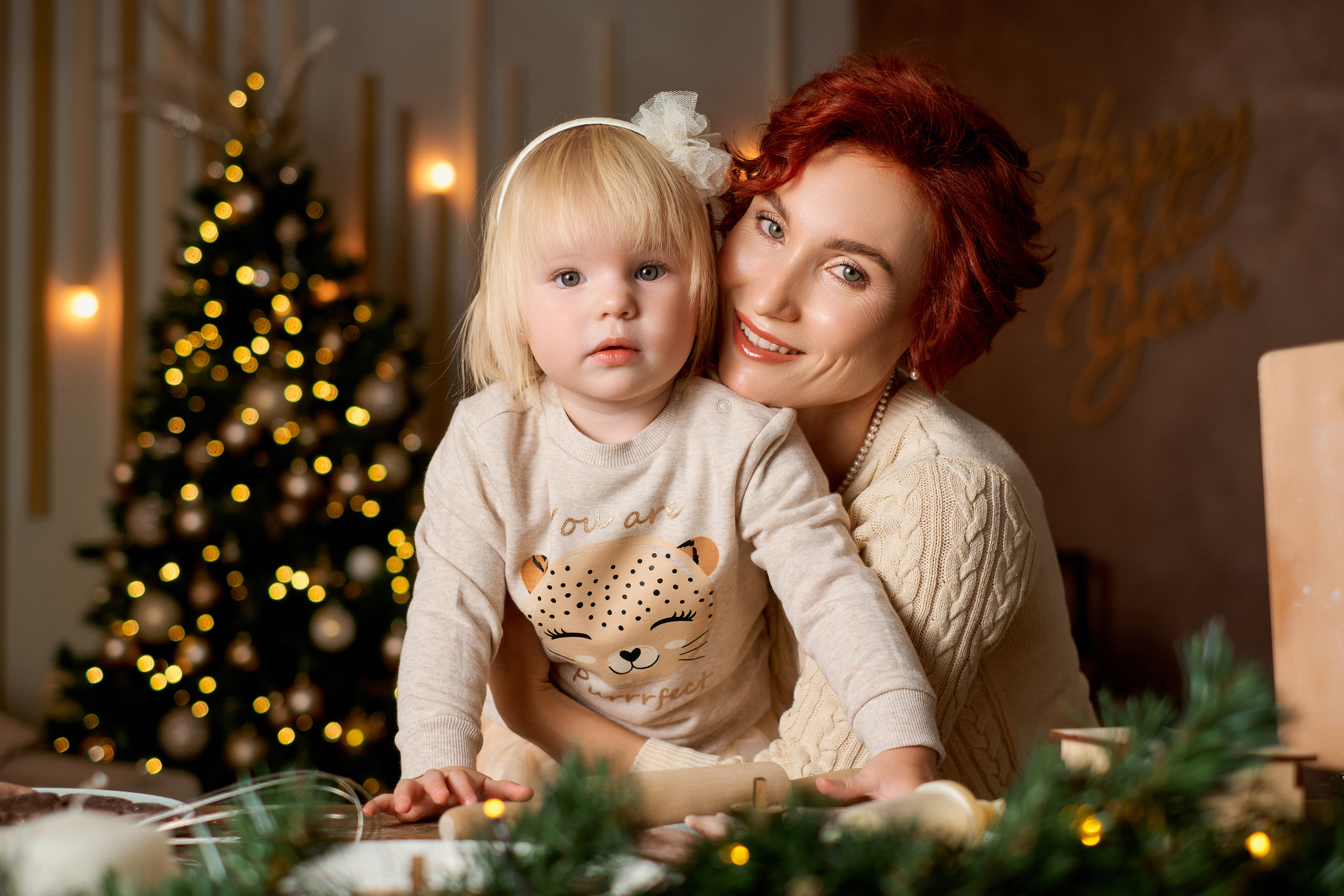 Семейная съемка. Новый год. Фотограф Таганрог Анна Трайжон