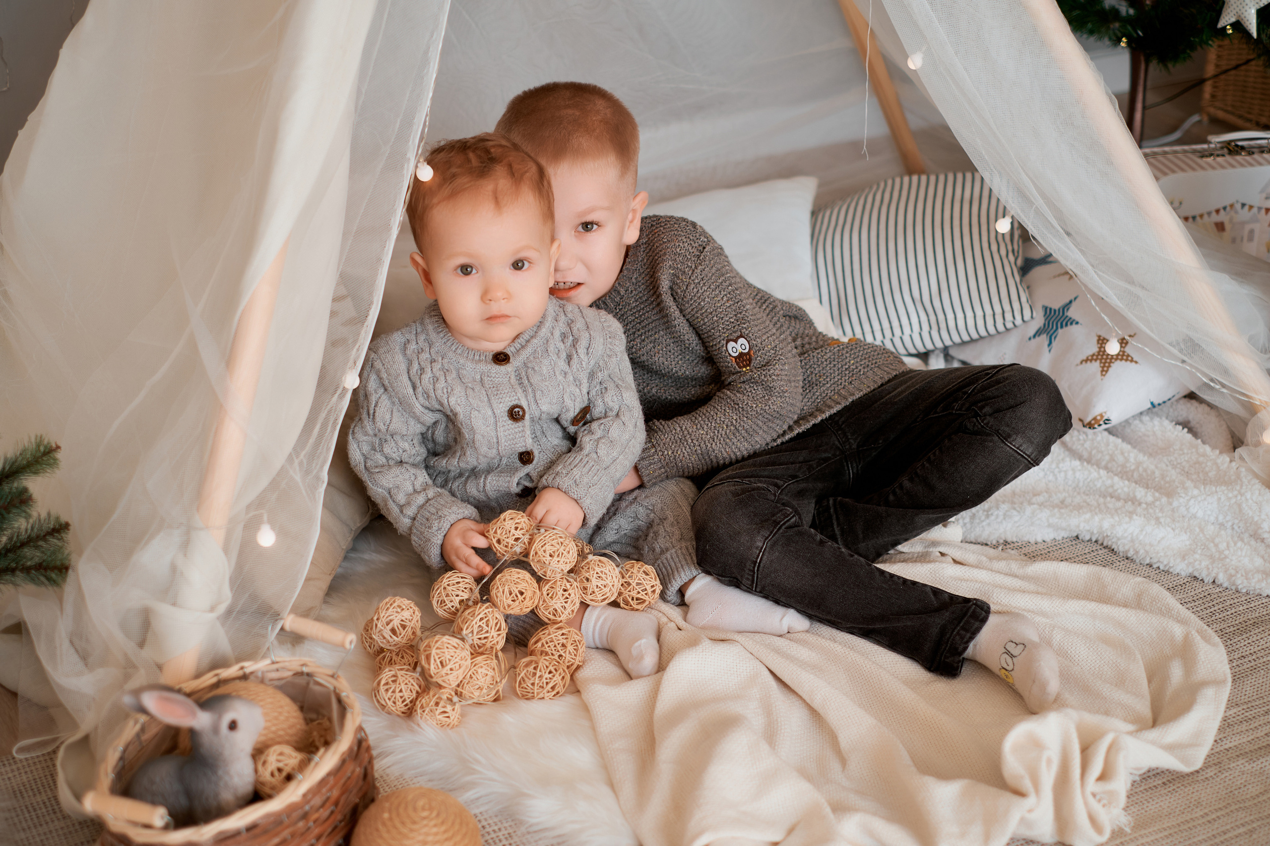 Новогодняя семейная фотосессия. Фотограф Таганрог Анна Трайжон