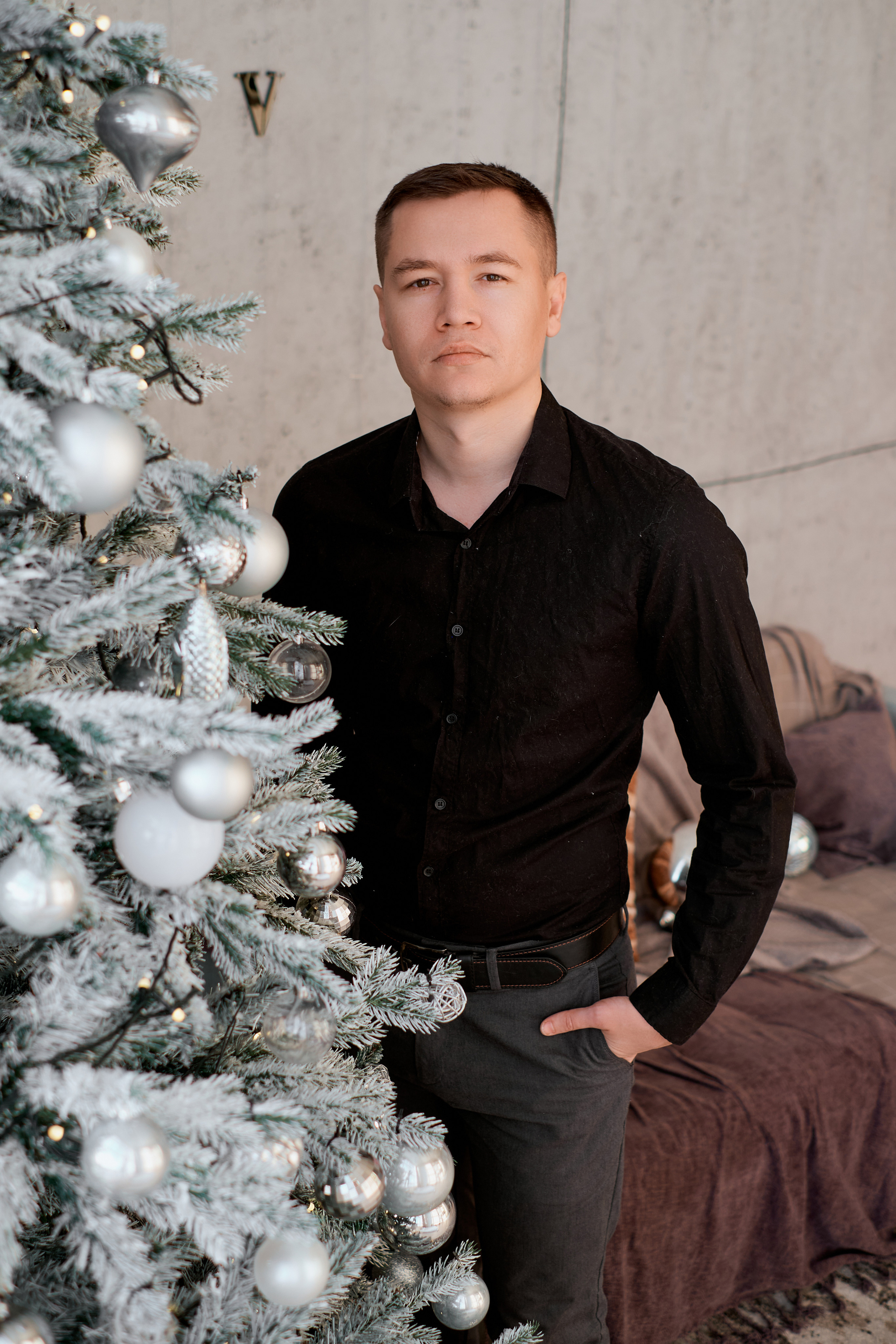 Новогодняя семейная фотосессия. Фотограф Таганрог Анна Трайжон