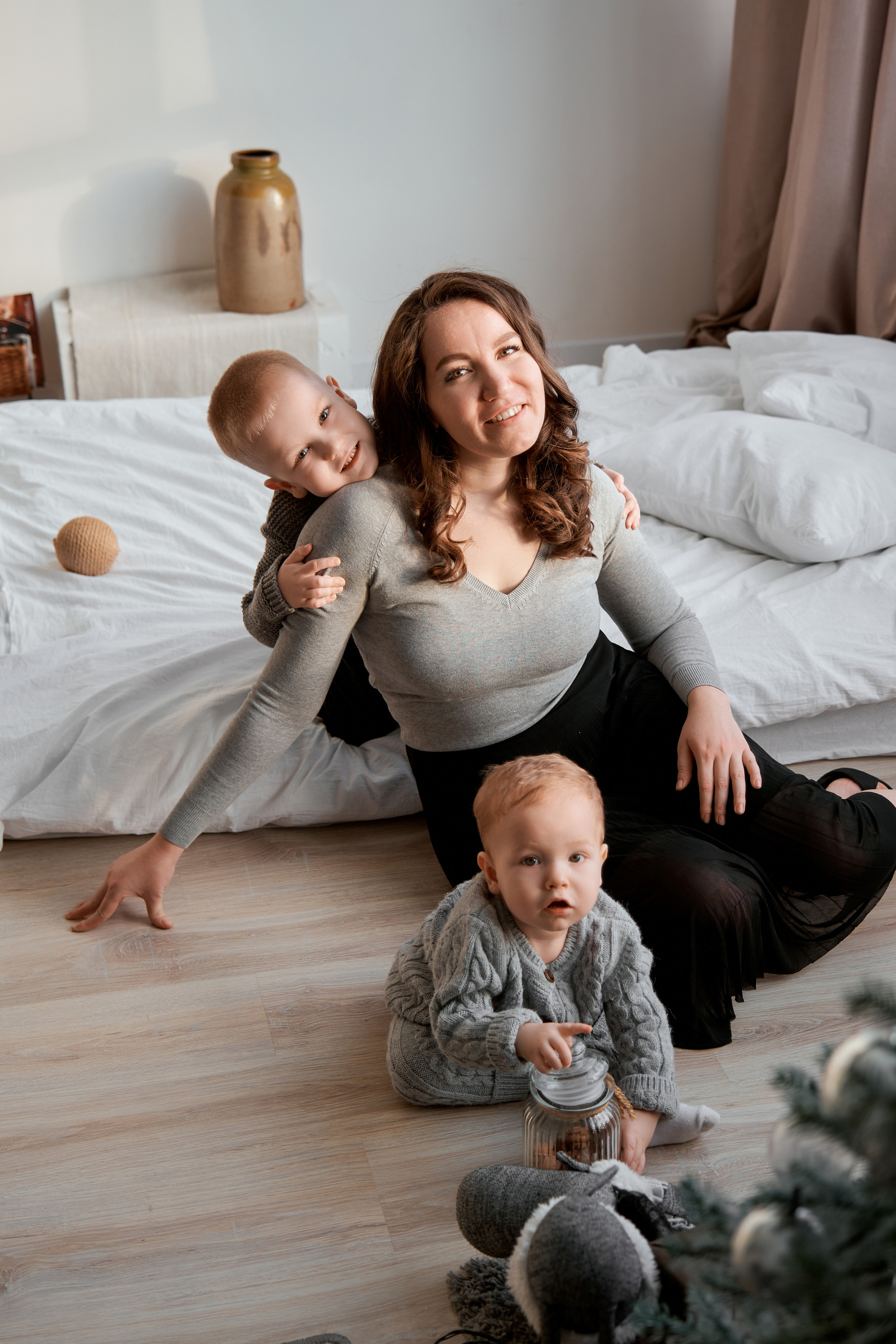 Новогодняя семейная фотосессия. Фотограф Таганрог Анна Трайжон