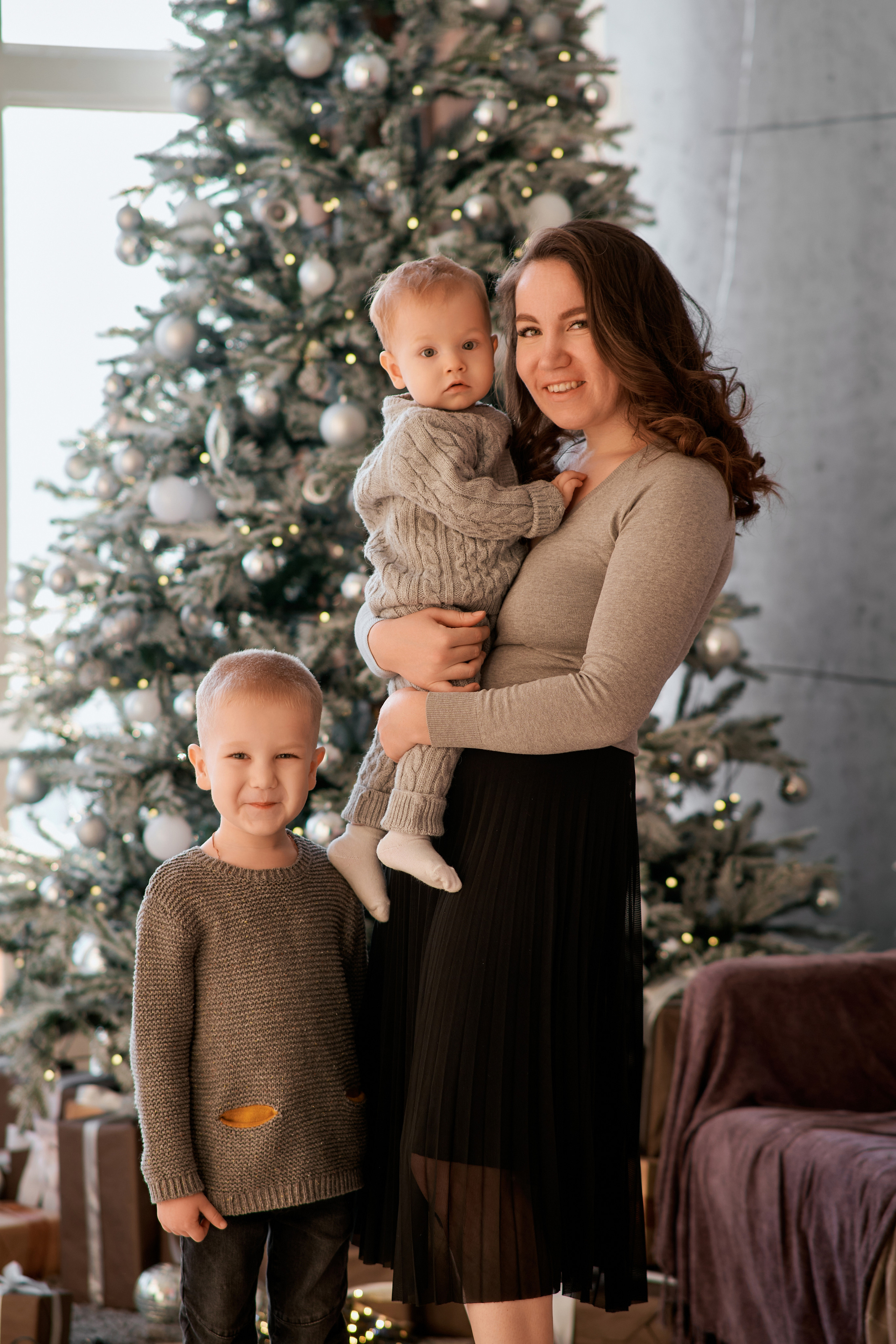 Новогодняя семейная фотосессия. Фотограф Таганрог Анна Трайжон