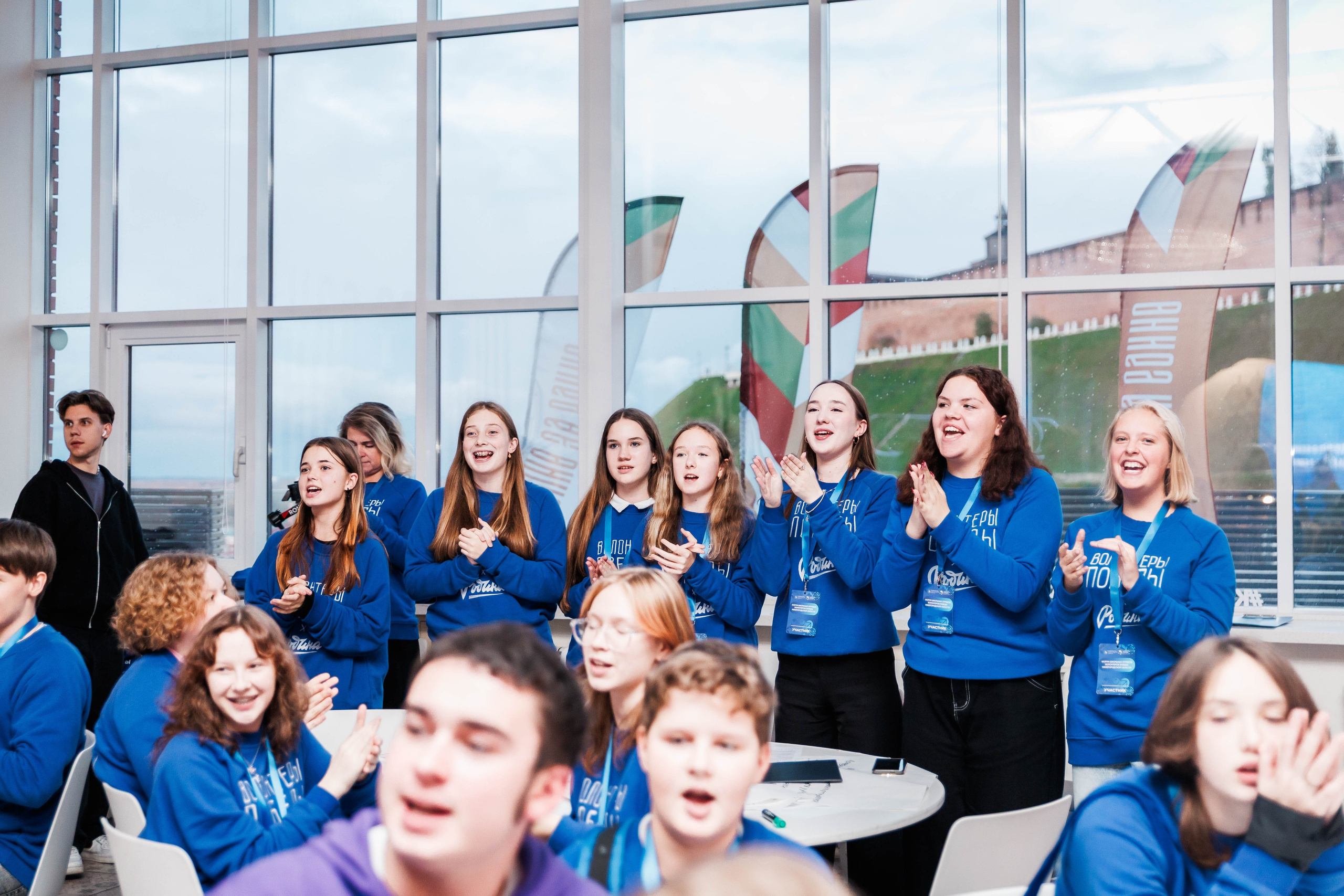 РЕГИОНАЛЬНЫЙ ФОРУМ ШКОЛЬНЫХ ОТРЯДОВ. ВОЛОНТЕРЫ ПОБЕДЫ. Фотограф Нижний Новгород Игнатьева Виктория