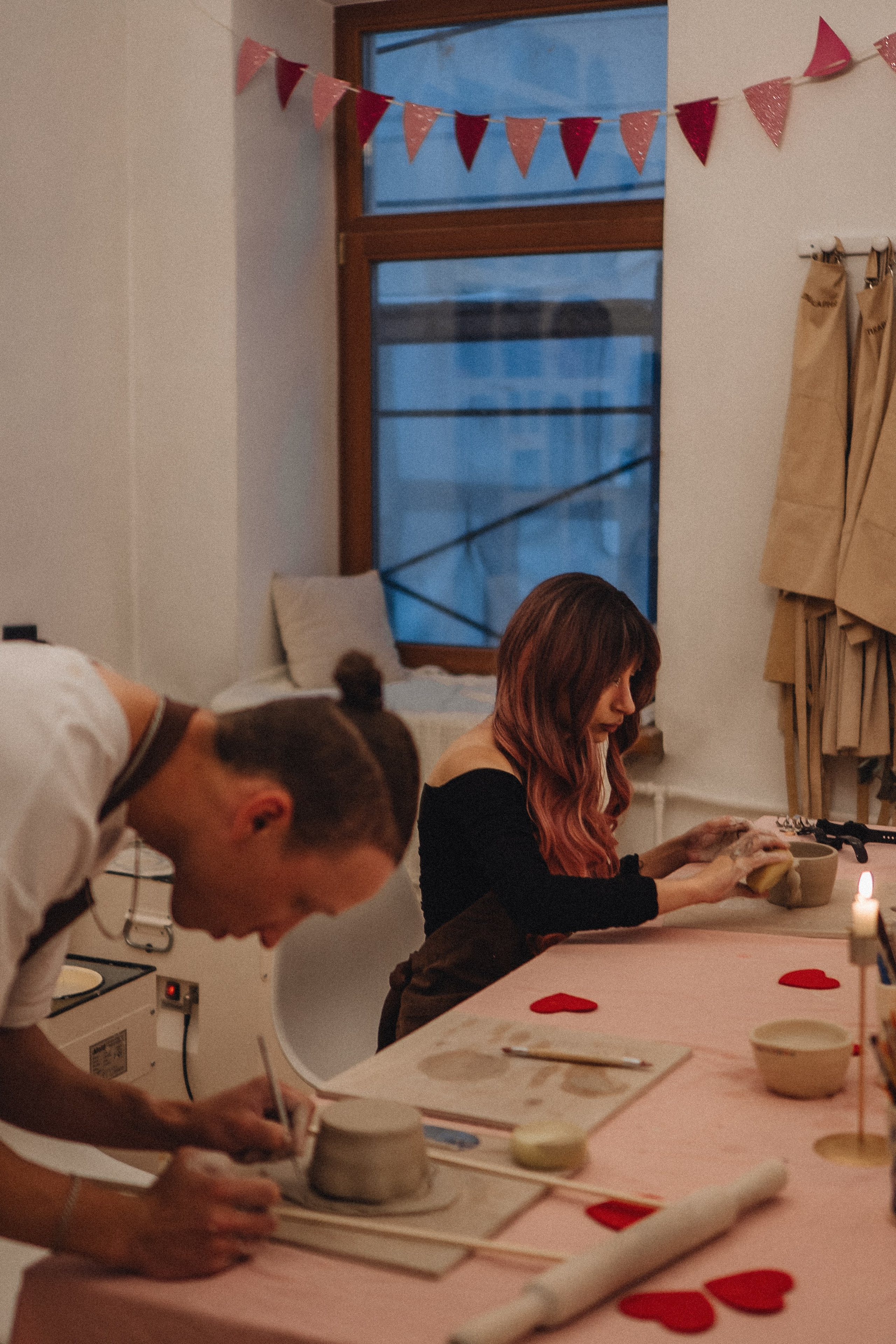 СВИДАНИЕ В ГОНЧАРНОЙ МАСТЕРСКОЙ. Профессиональный фотограф, Санкт-Петербург — Виктория Богомолова