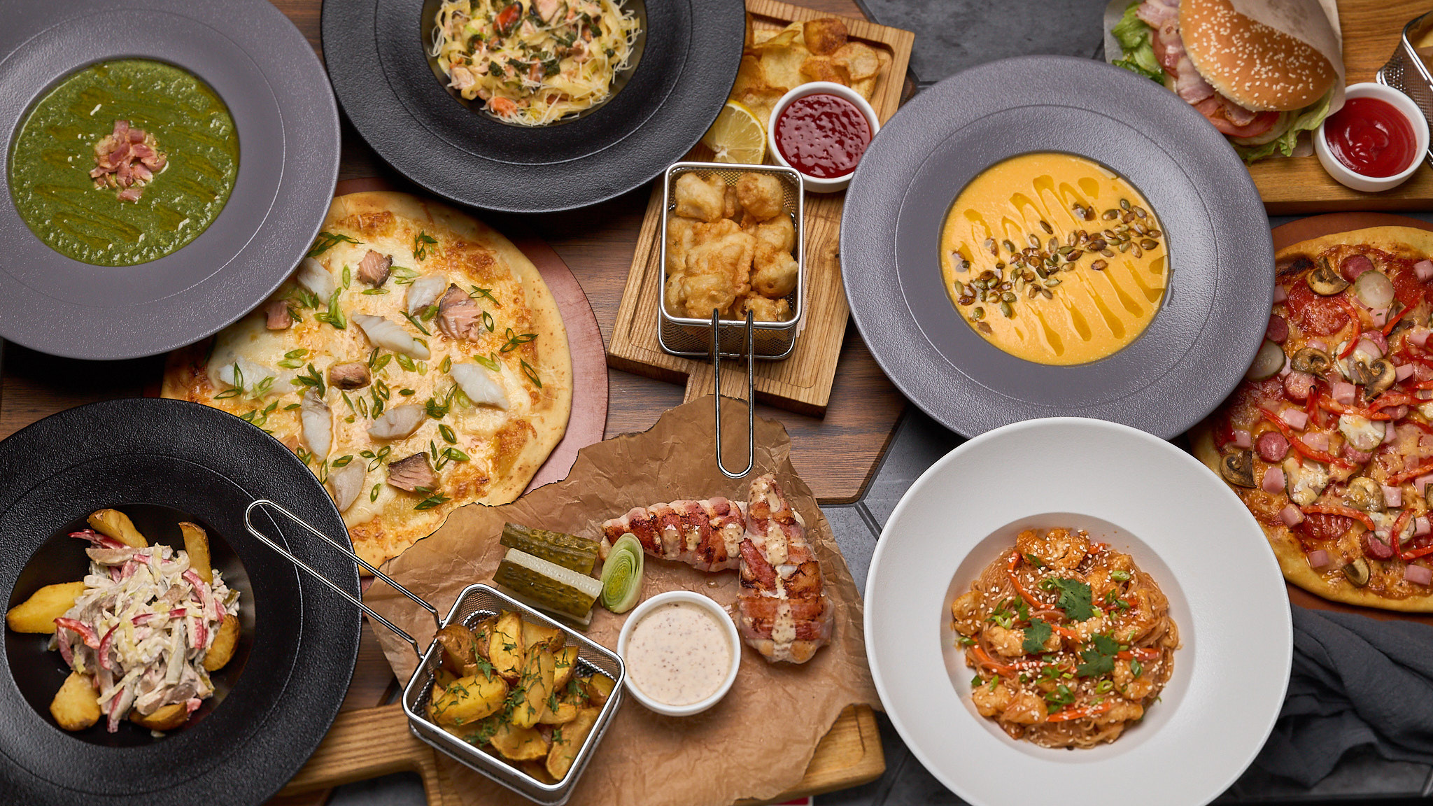 Фотографии для меню