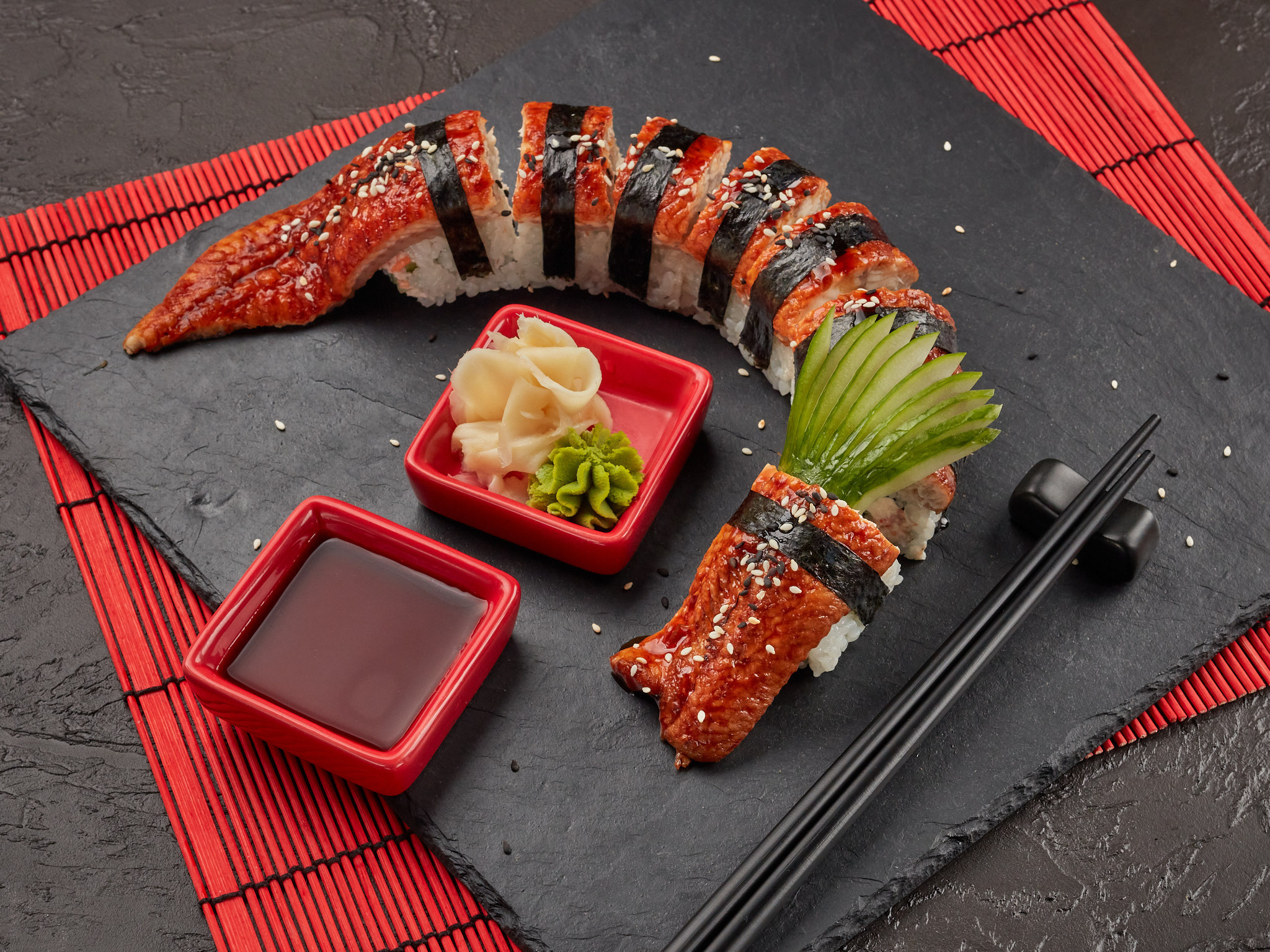 Фуд съемка суши